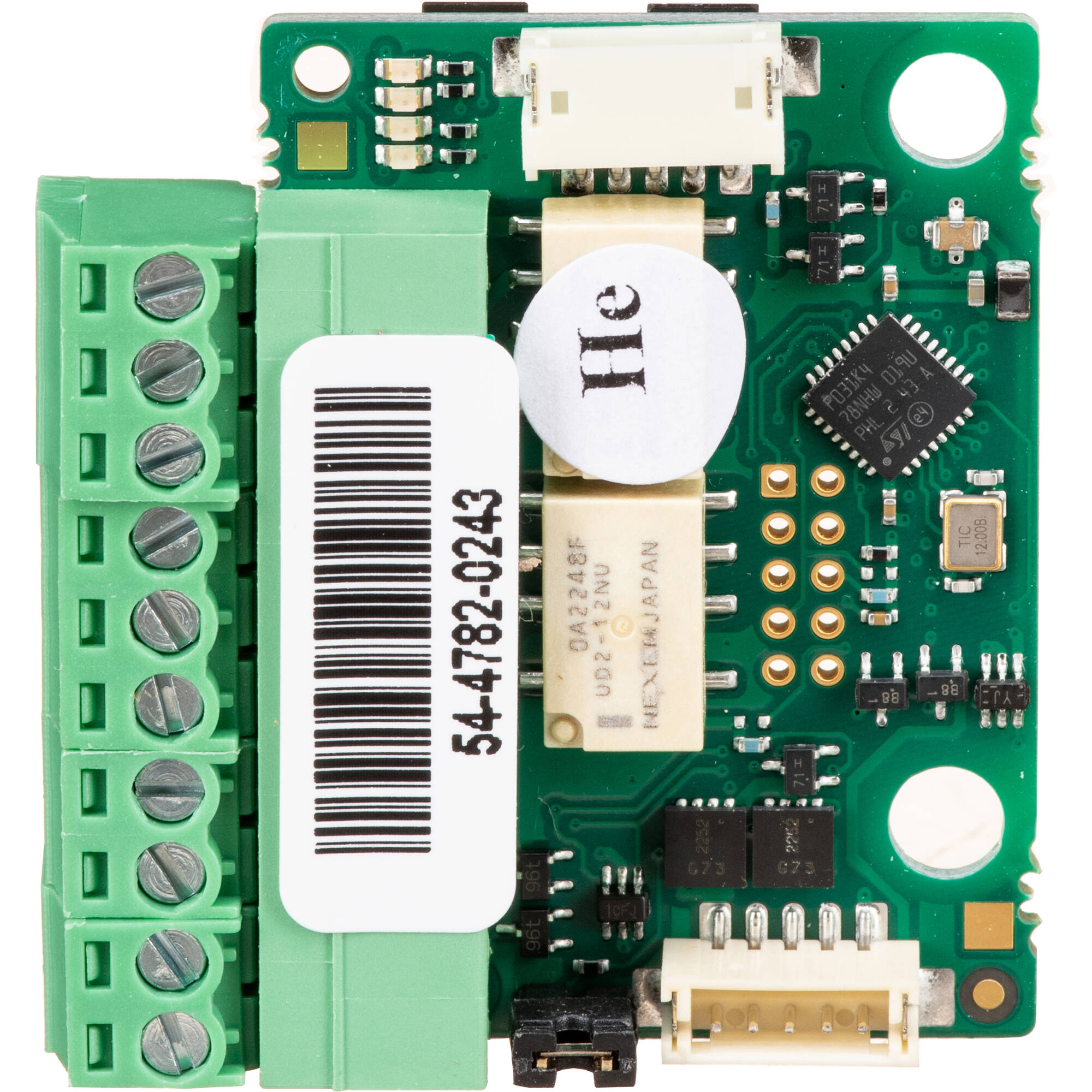 2N IP Verso - 2 inputs and 2 output relays. This module is installed beneath other modules. — view 2