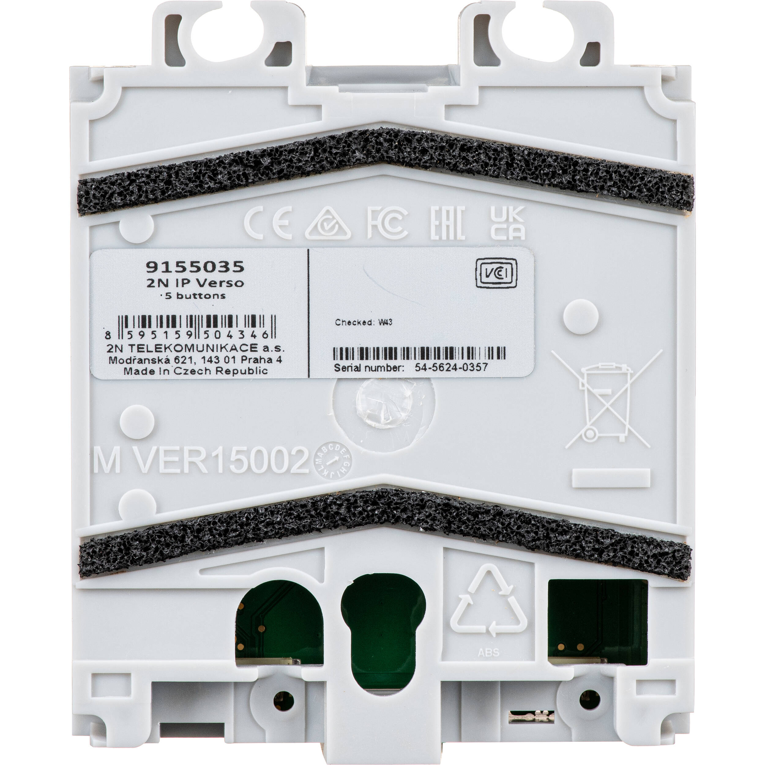 2N  IP Verso - 5 buttons — view 2