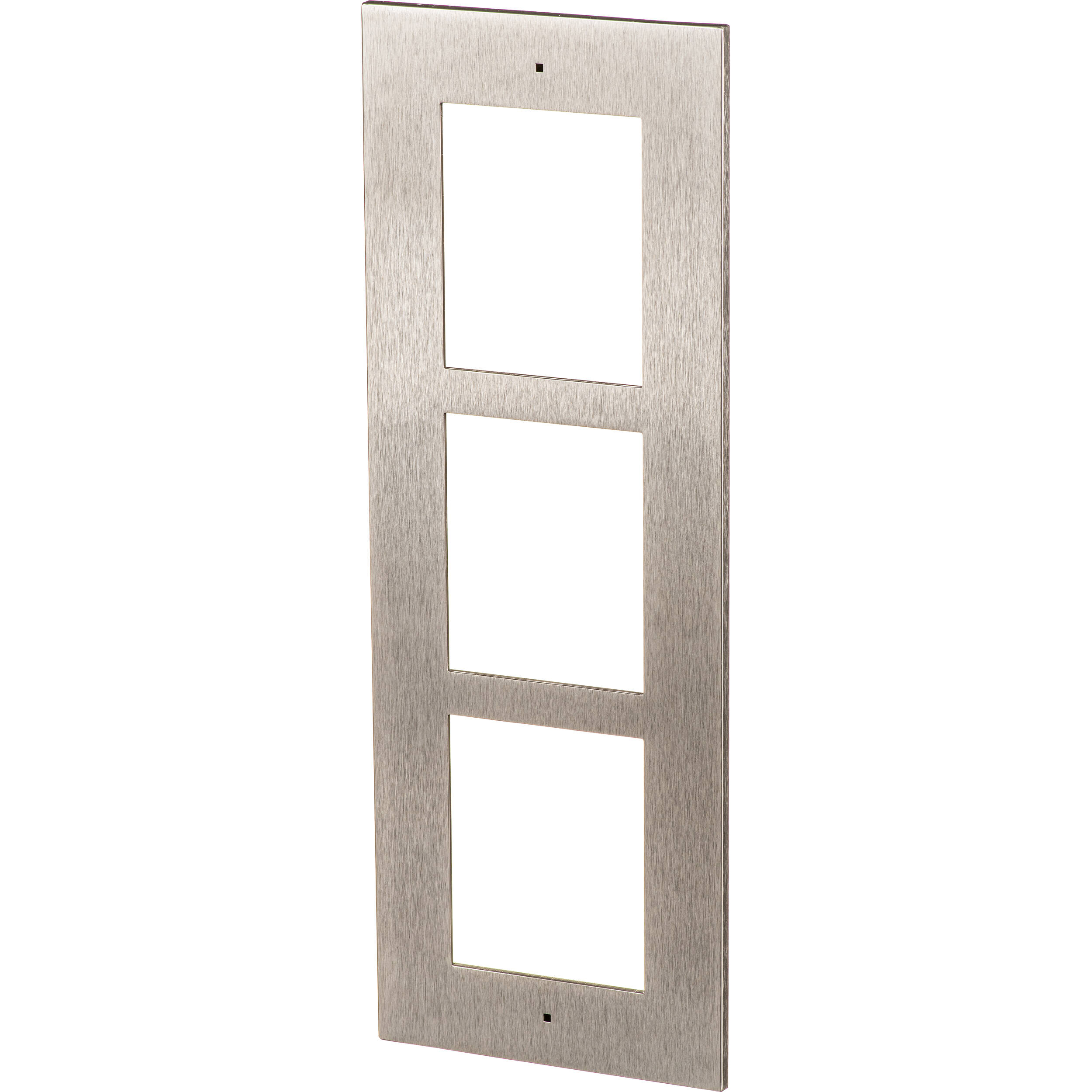 3-module flush frame for 2N IP Verso wall-integrated entry installation — view 4