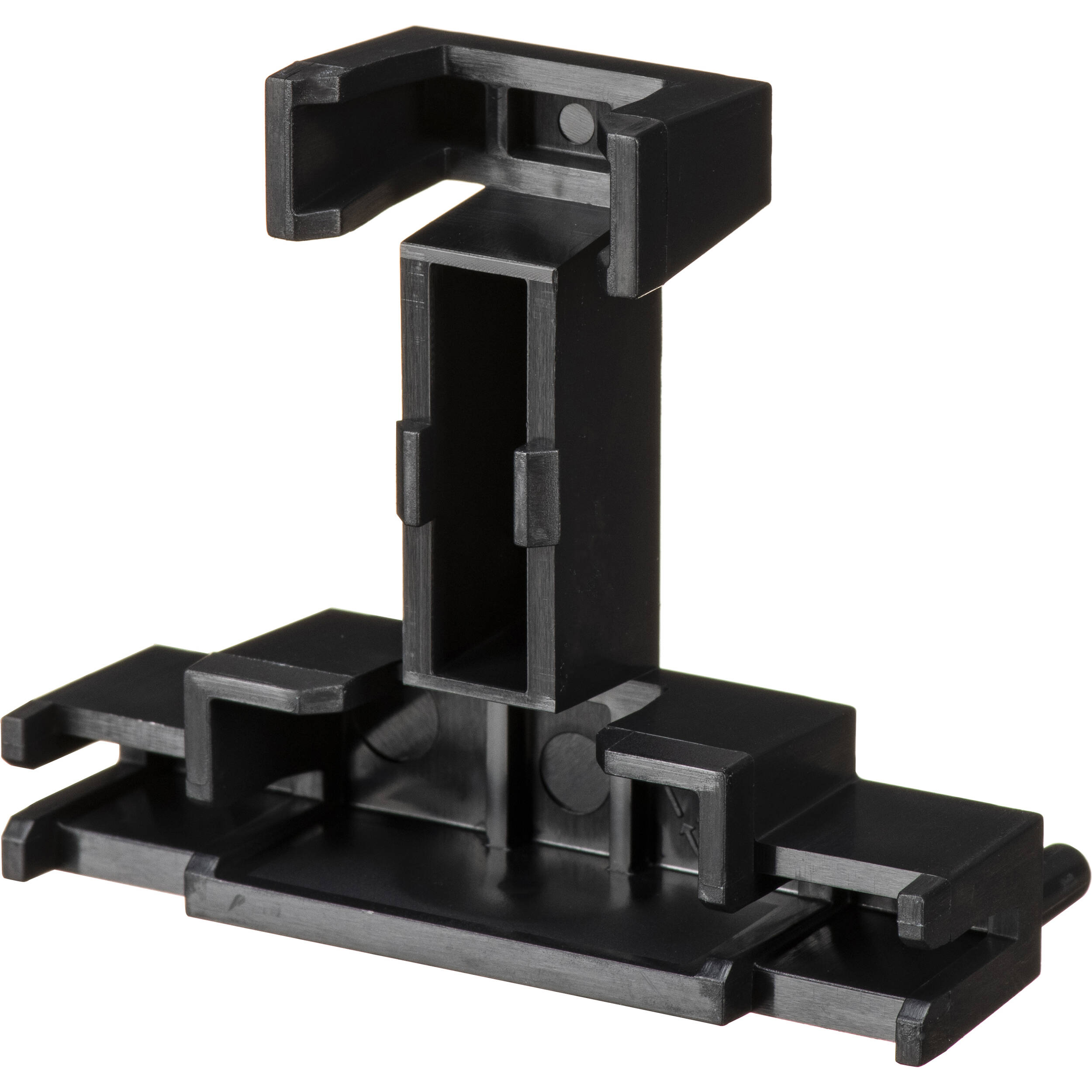 Black 2-module 2N IP Verso surface frame for wall-mounted access control installation — view 7