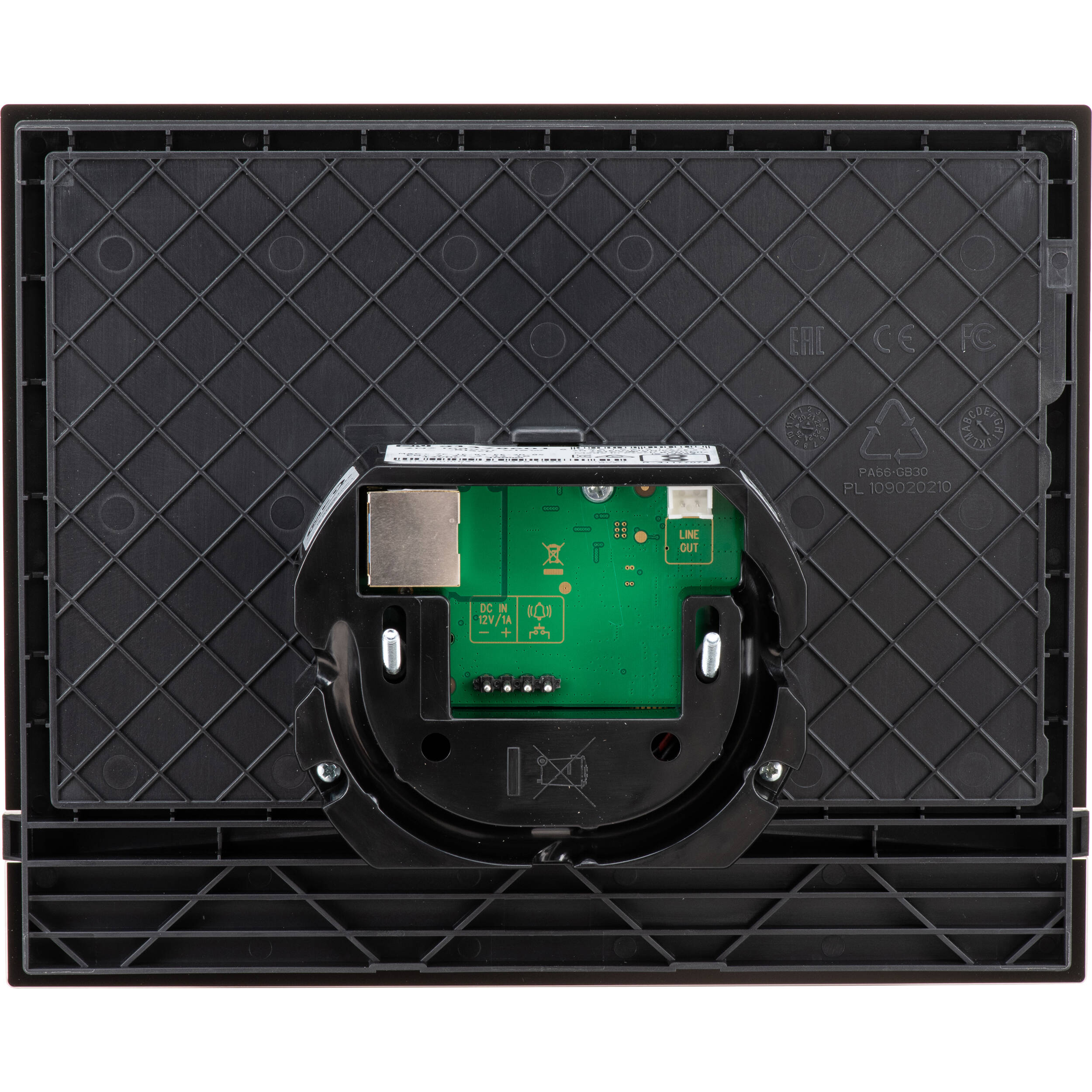 2N INDR VIEW BLK black indoor access control view module for entry and intercom installations — view 4