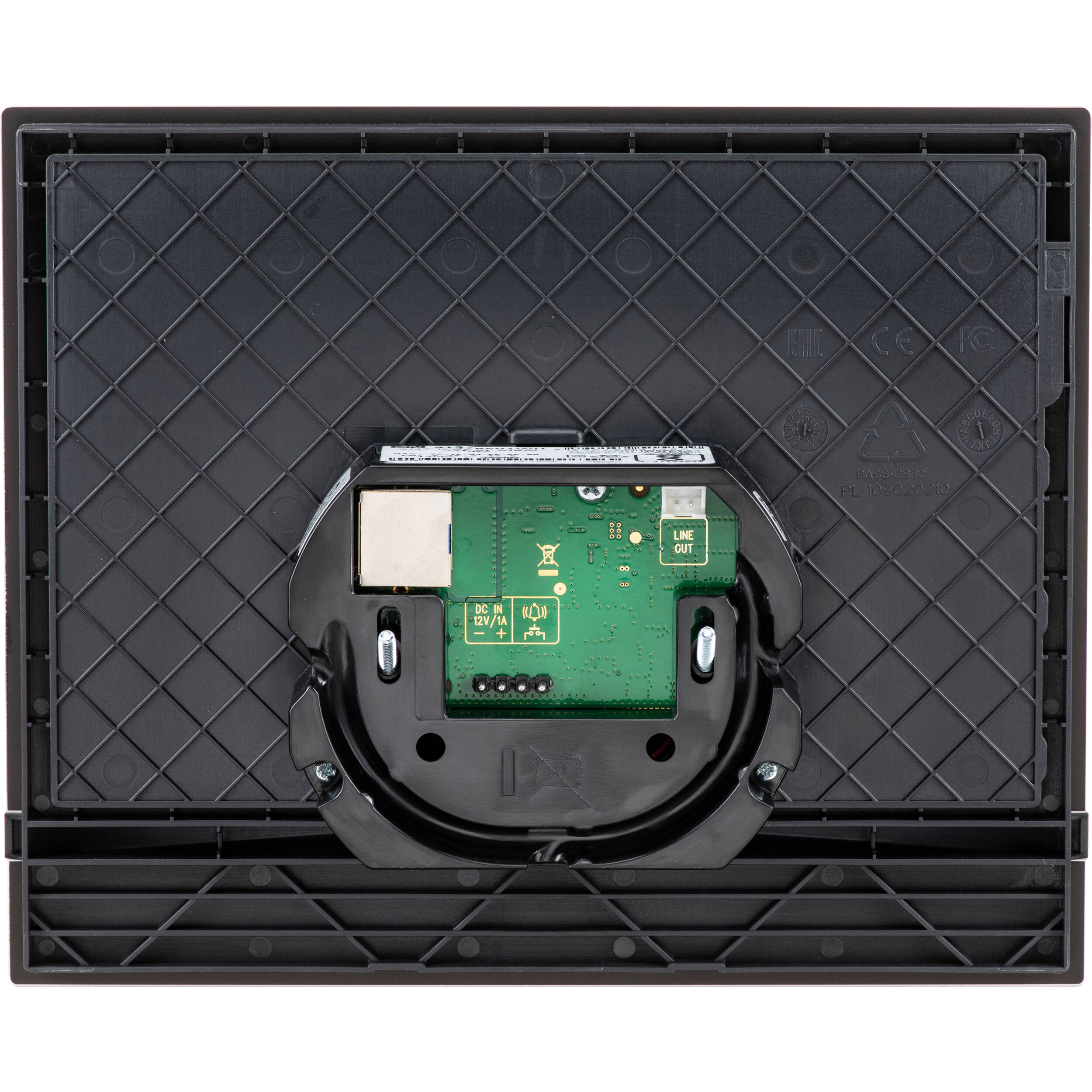 White 2N INDR VIEW access control unit for indoor door entry management — view 4