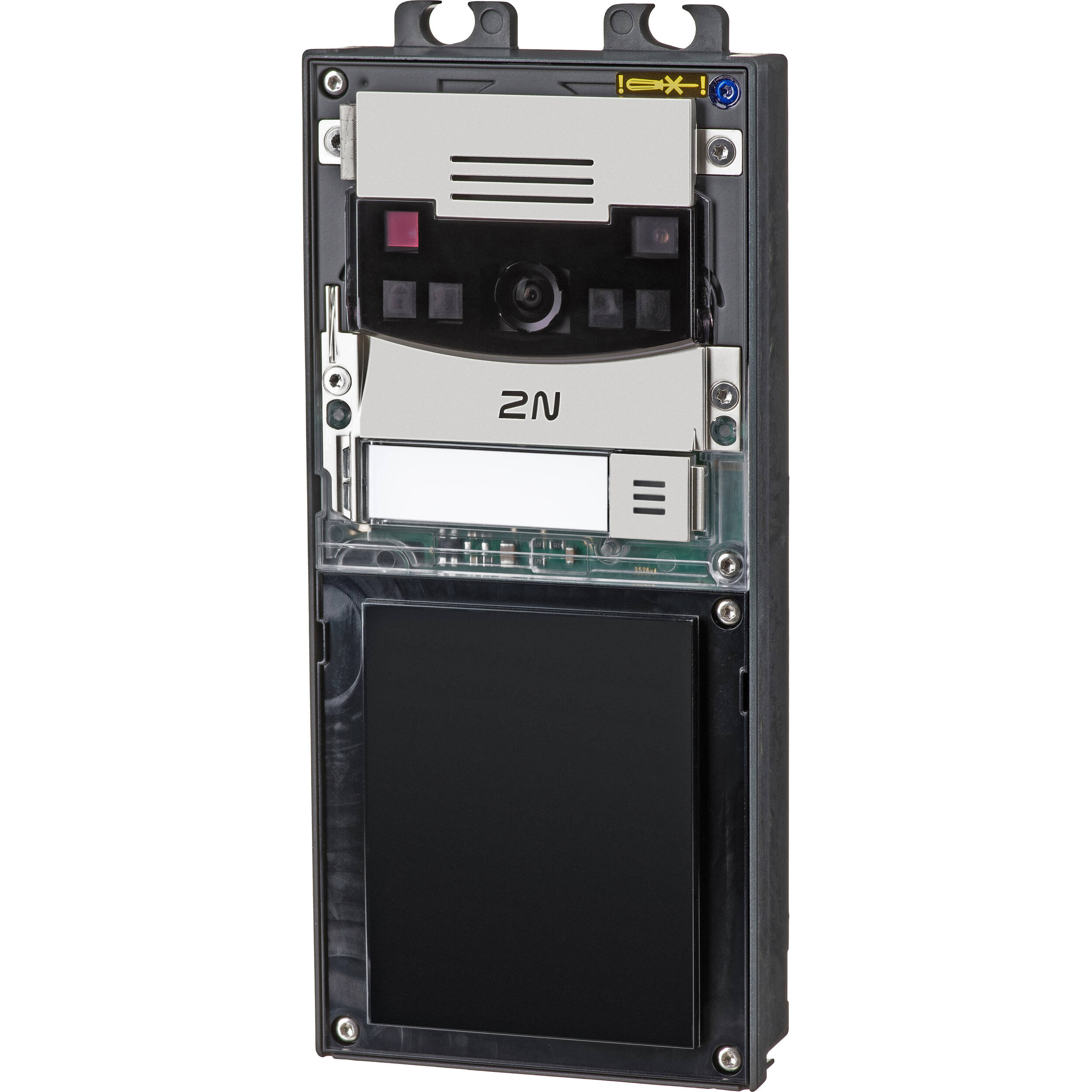 Axis 2N IP Verso 2.0 main unit with camera for IP access control entry verification — view 3
