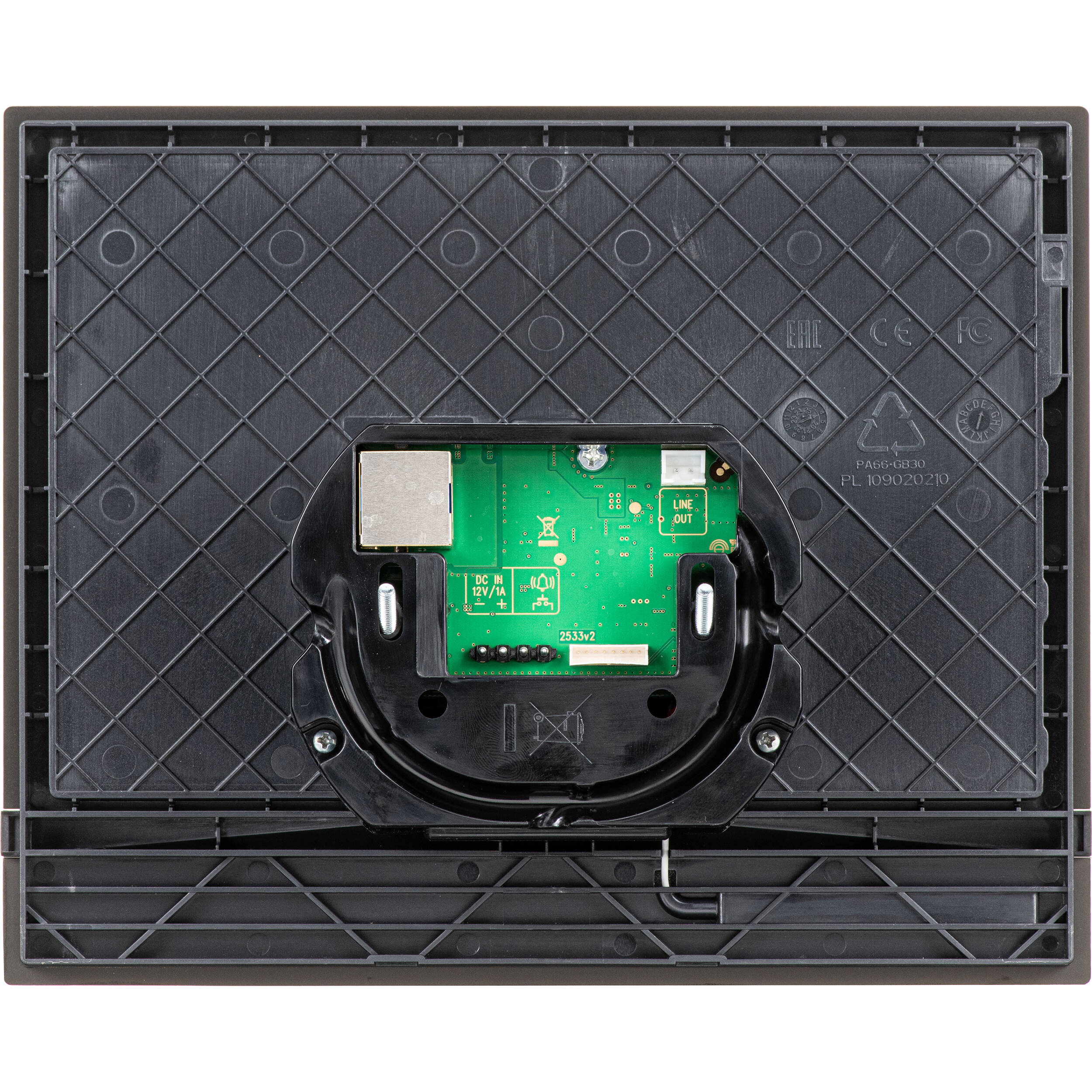 2N Indoor View Wi-Fi Black indoor access control touchscreen station by Axis Communications — view 4