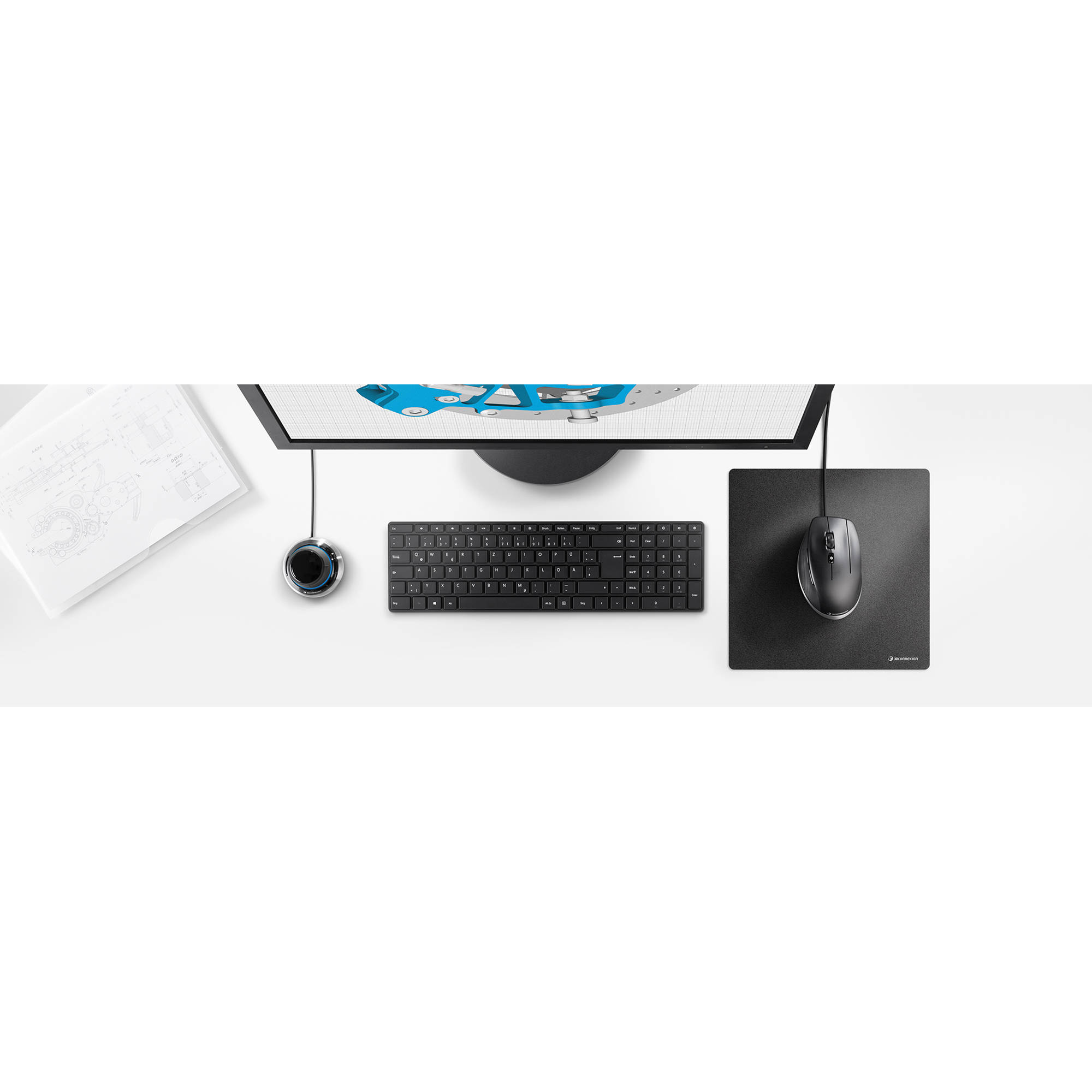 3DCONNEXION - COMPUTER ACCESSORIES SPACEMOUSE COMPACT WIRED 3D MOUSE — view 10