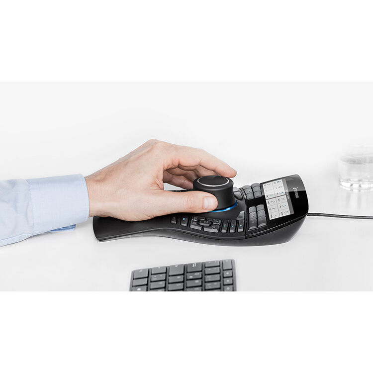 3Dconnexion SpaceMouse Enterprise Kit 2 with SpaceMouse, wireless CadMouse Pro, and mouse pad — view 11