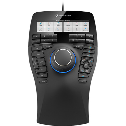 3Dconnexion SpaceMouse Enterprise Kit 2 with SpaceMouse, wireless CadMouse Pro, and mouse pad — view 2