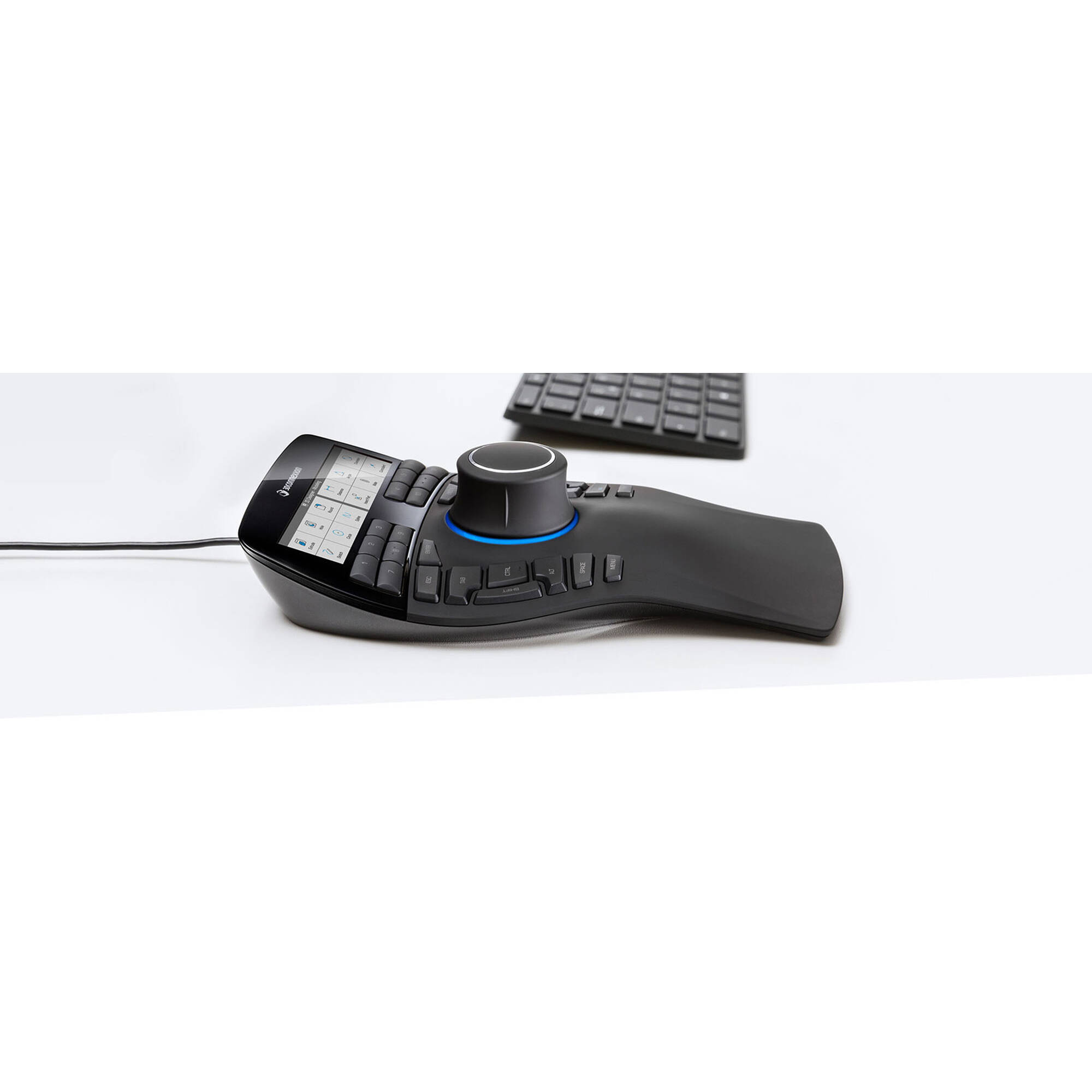 3Dconnexion SpaceMouse Enterprise Kit 2 with SpaceMouse, wireless CadMouse Pro, and mouse pad — view 6