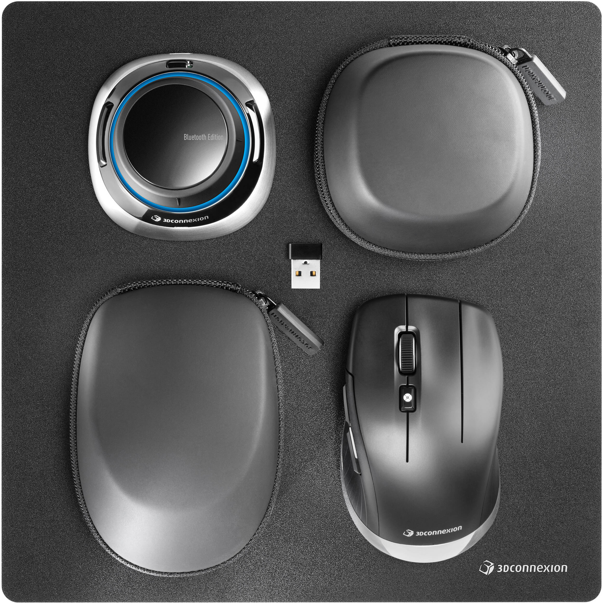 3Dconnexion SpaceMouse Wireless Kit 2 with Bluetooth, SpaceMouse and CadMouse compact wireless set — view 5