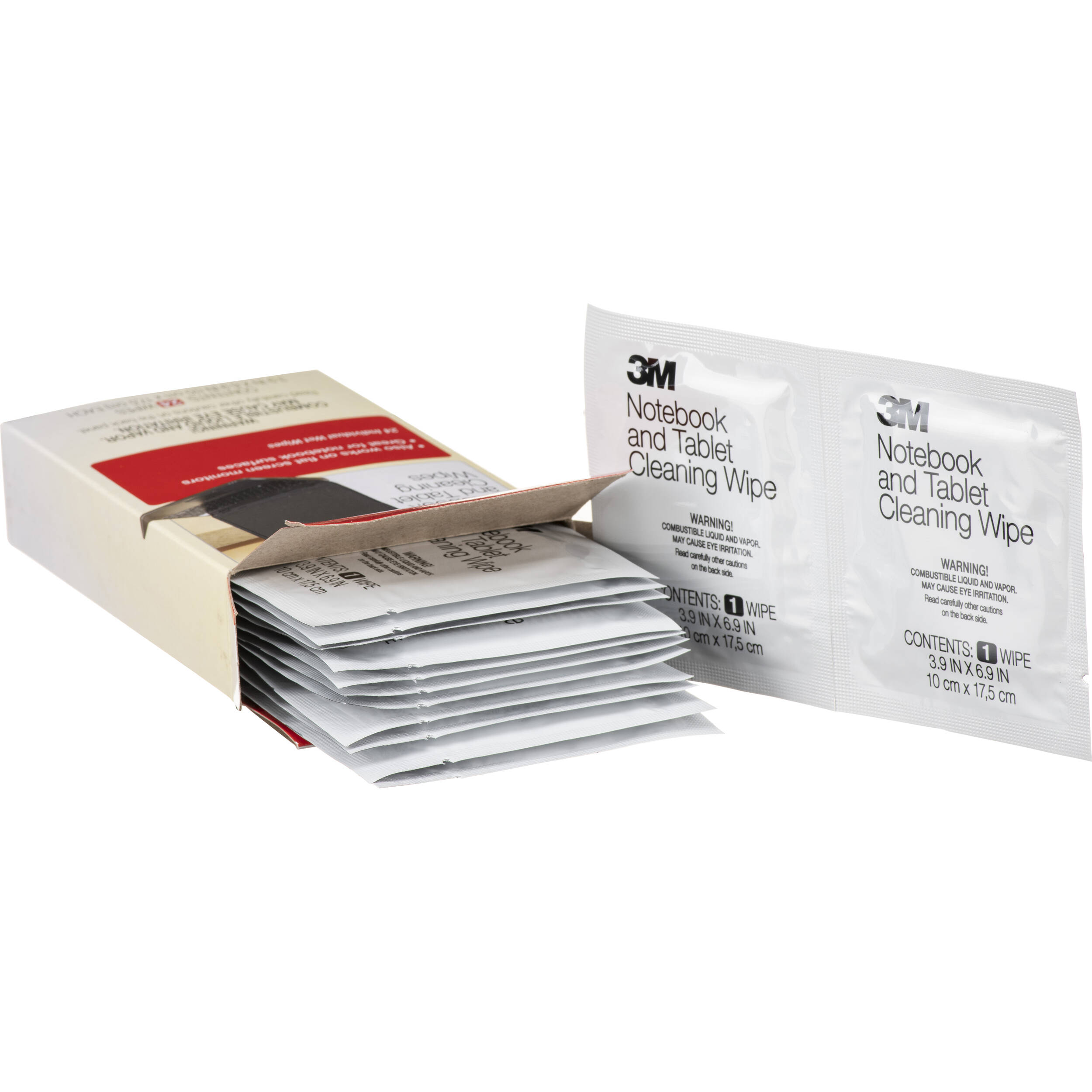 3M CL630 notebook screen cleaning wipes for laptop display care — view 2
