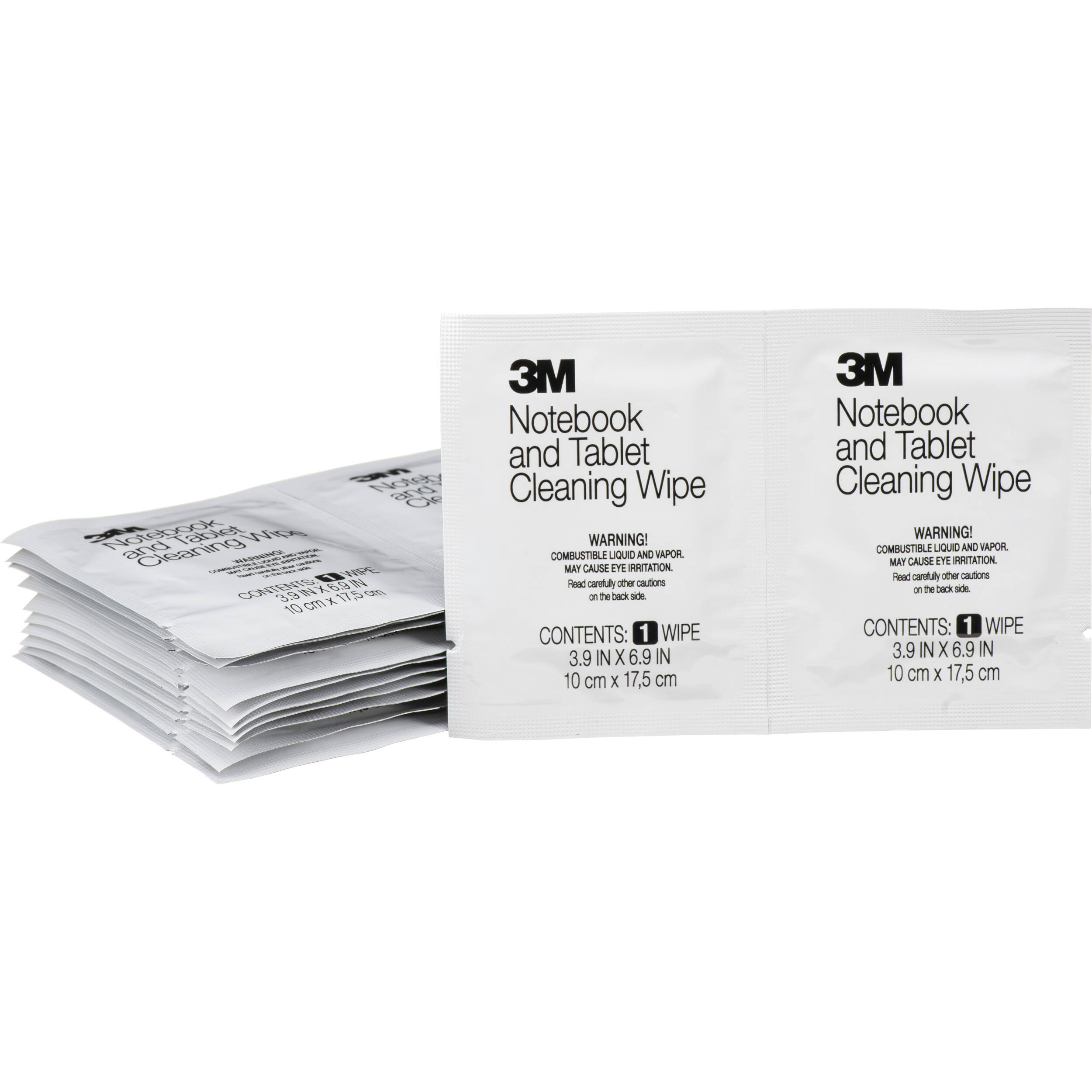 3M CL630 notebook screen cleaning wipes for laptop display care — view 3