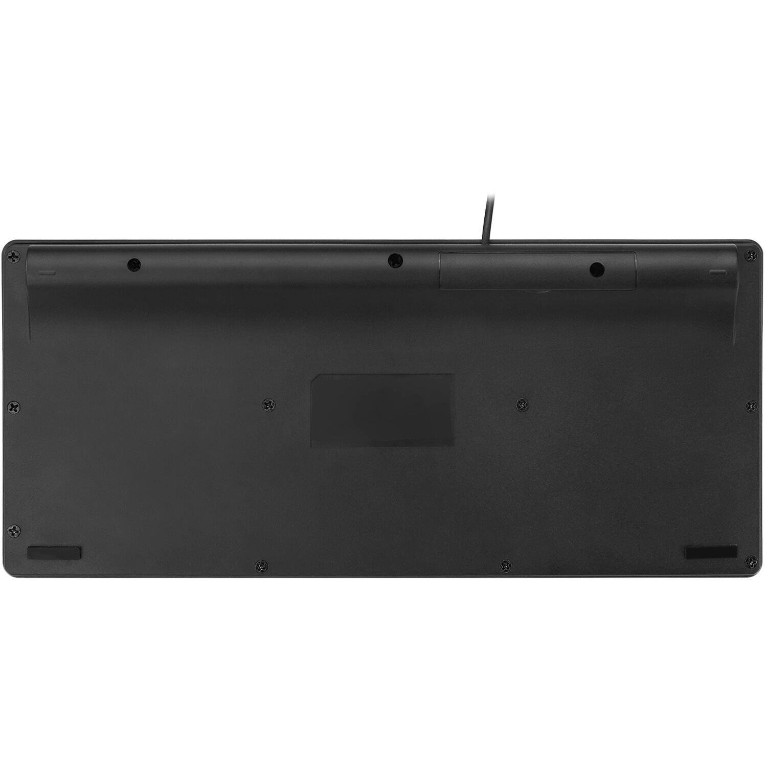 Adesso Windows mini USB keyboard with slim compact design, membrane keys, and embedded numeric keypad — view 5