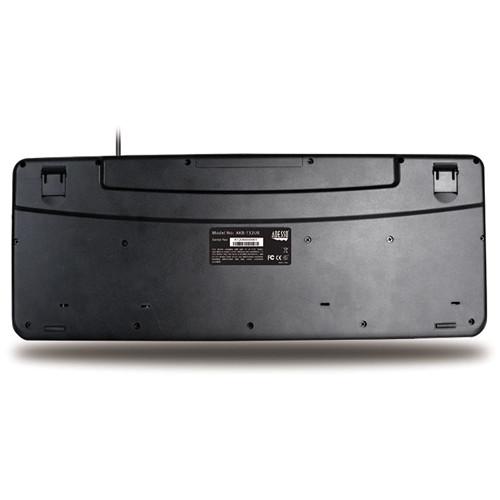Adesso AKB-132UB multimedia desktop keyboard with 14 hotkeys and USB connection — view 6