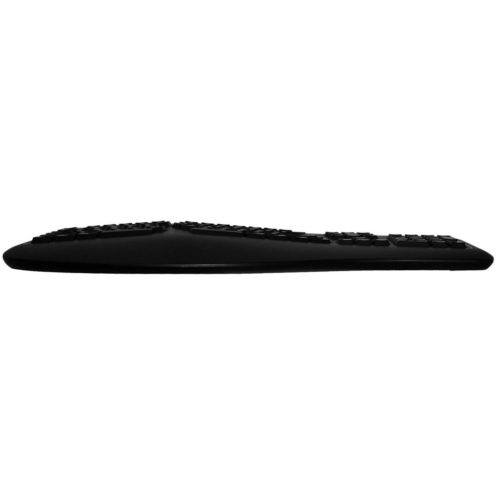 Adesso Tru-Form 150 ergonomic keyboard with 3-color illuminated keys — view 4