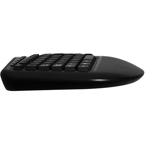 Adesso Tru-Form 150 ergonomic keyboard with 3-color illuminated keys — view 5