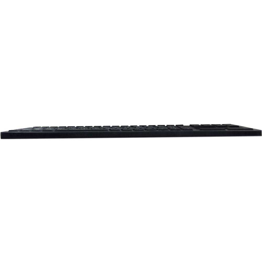 Adesso waterproof silicone keyboard with touchpad, 10-key numeric keypad, and 12 hot keys — view 4