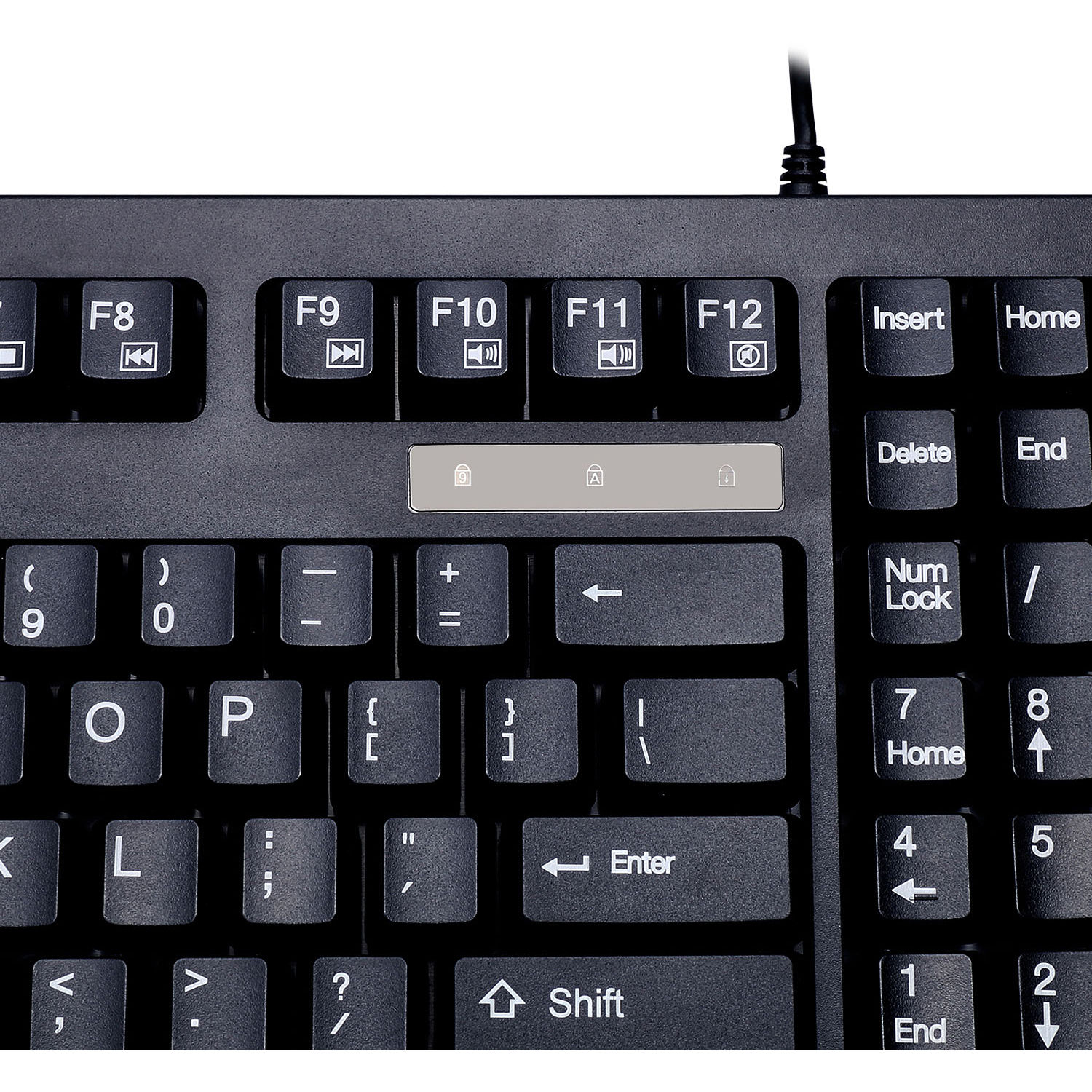 Adesso EasyTouch AKB-425UB compact USB keyboard with integrated GlidePoint touchpad — view 4