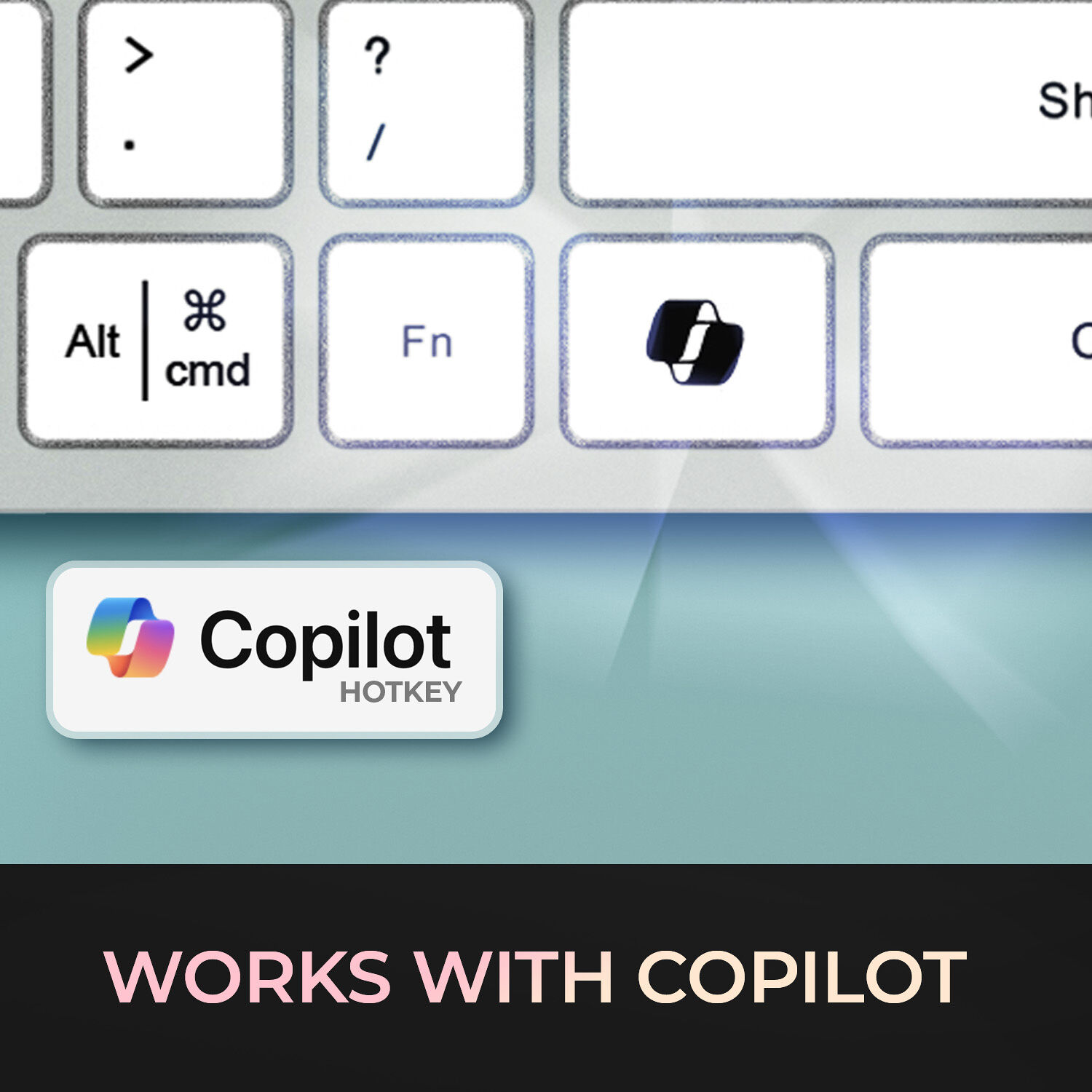 USBC Keyboard w/CoPilot AI Ke — view 10