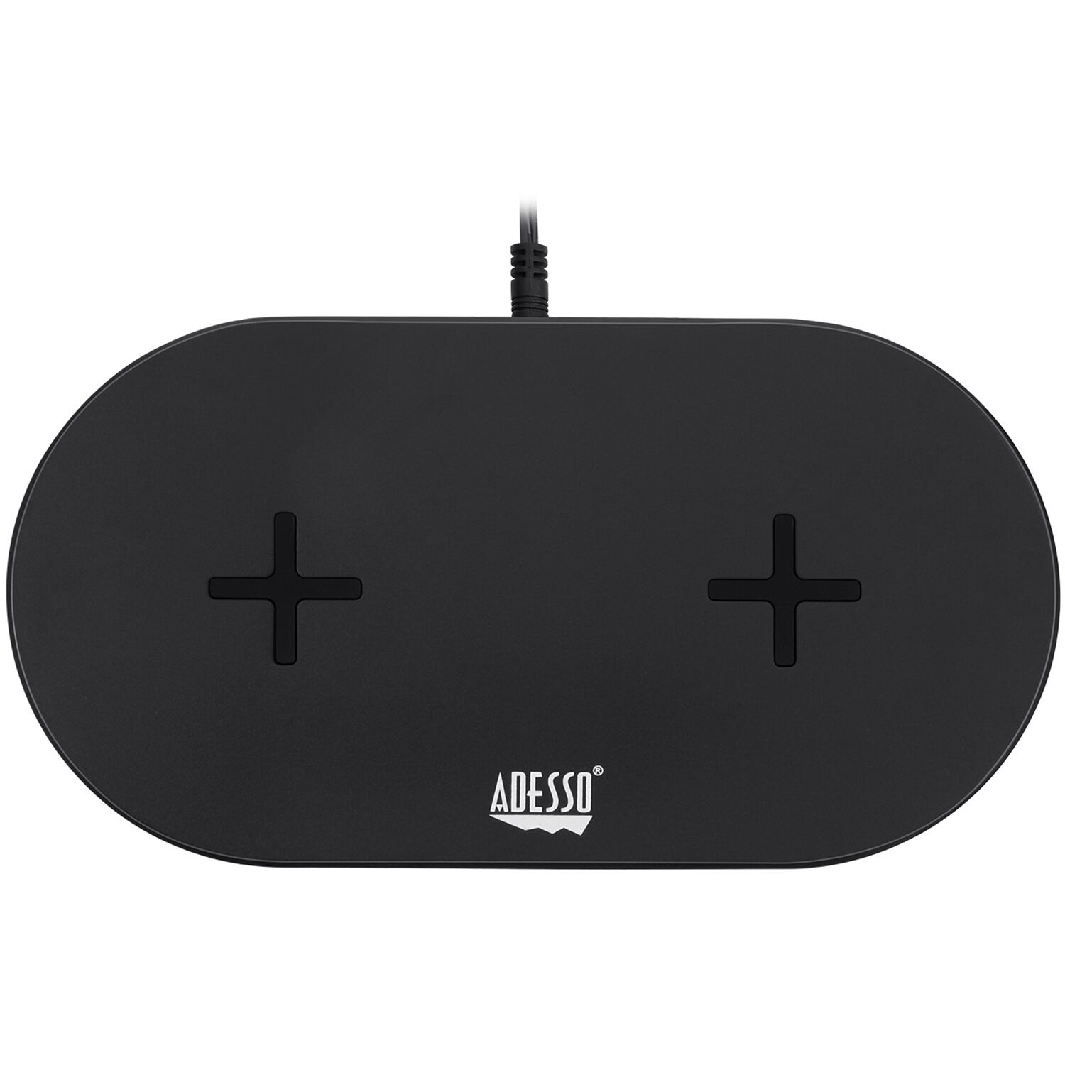 Adesso AUH-1040 dual wireless Qi charging pad with 15 W max output — view 2
