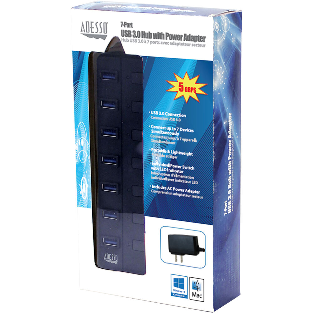 7 Port USB 3.0 Hub — view 9