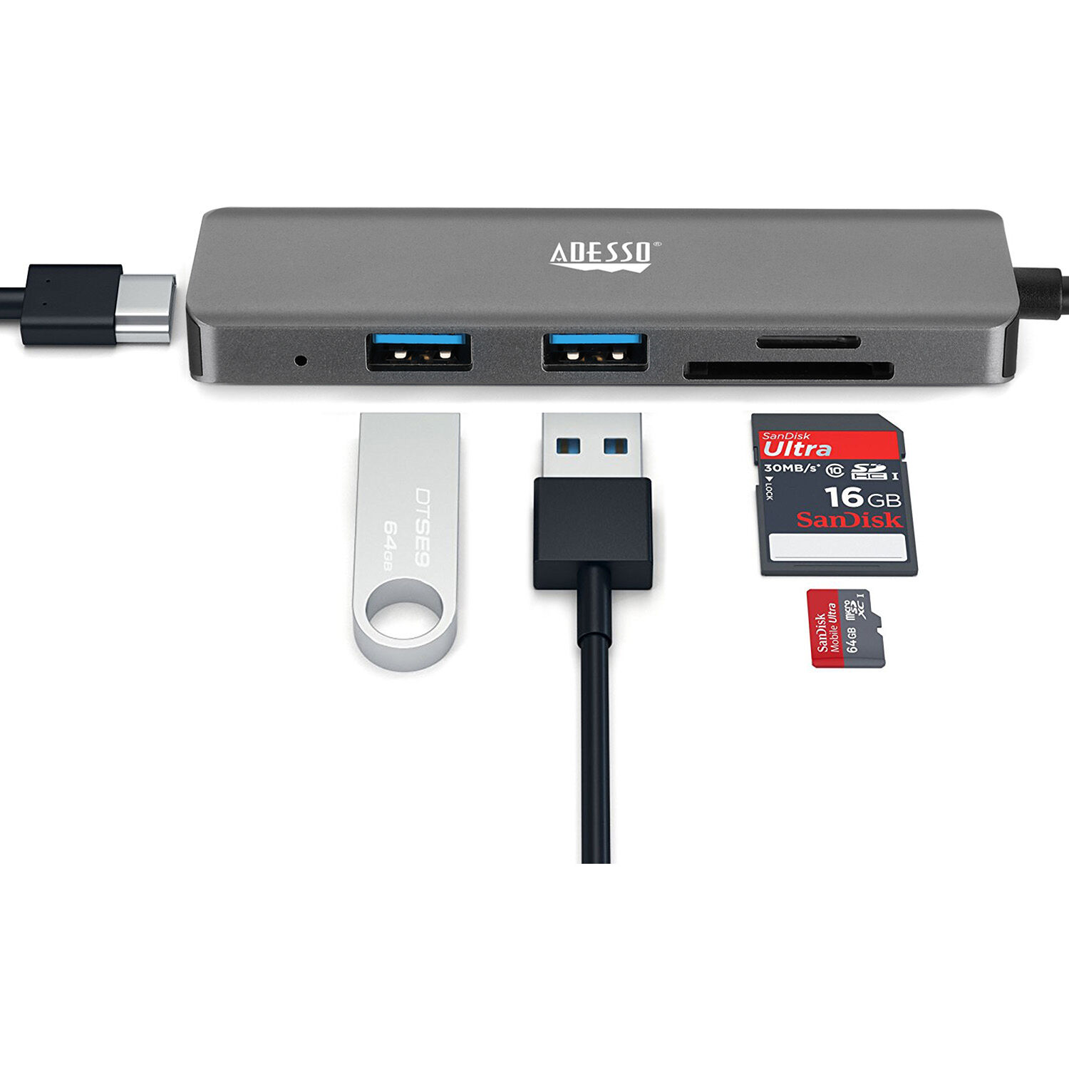 6 IN 1 USB-C MULTIPORT DOCKING STATIONADESSO 6-IN-1 USB-C MULTIPORT DOCKING STAT — view 7