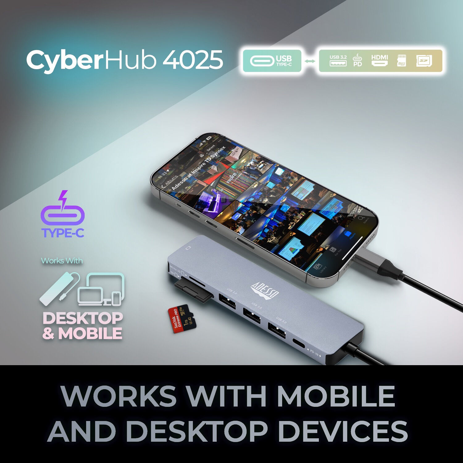USB C 7 in 1 Docking Station — view 12