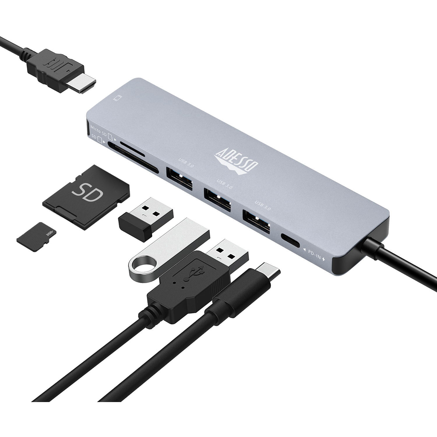USB C 7 in 1 Docking Station — view 4