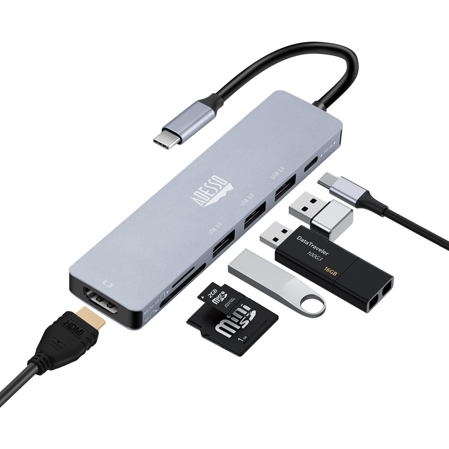 USB C 7 in 1 Docking Station — view 5