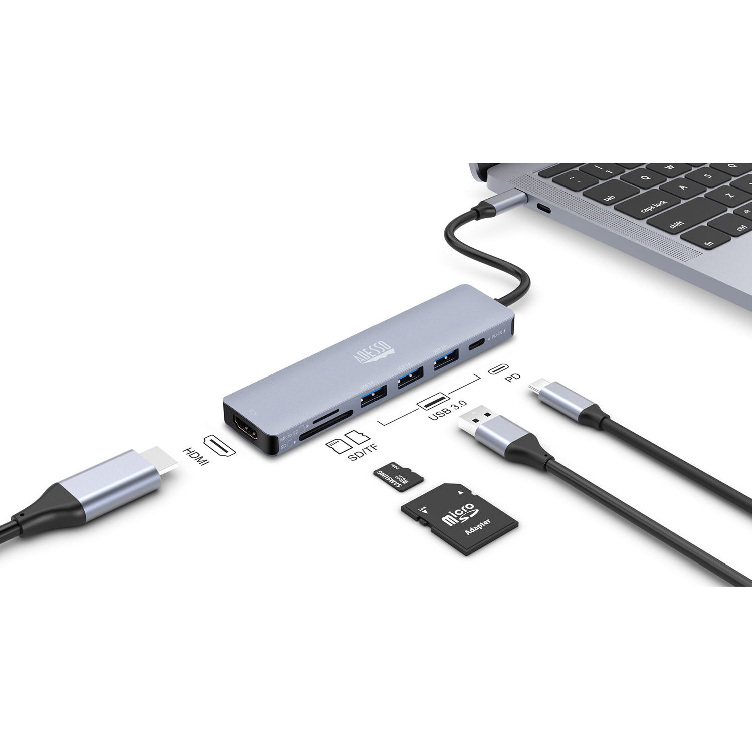 USB C 7 in 1 Docking Station — view 6