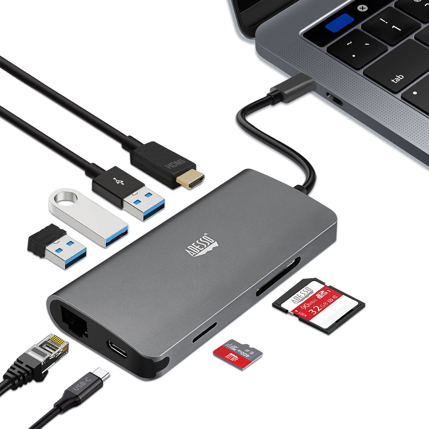 8 in 1 USB C Multiport Docking — view 6
