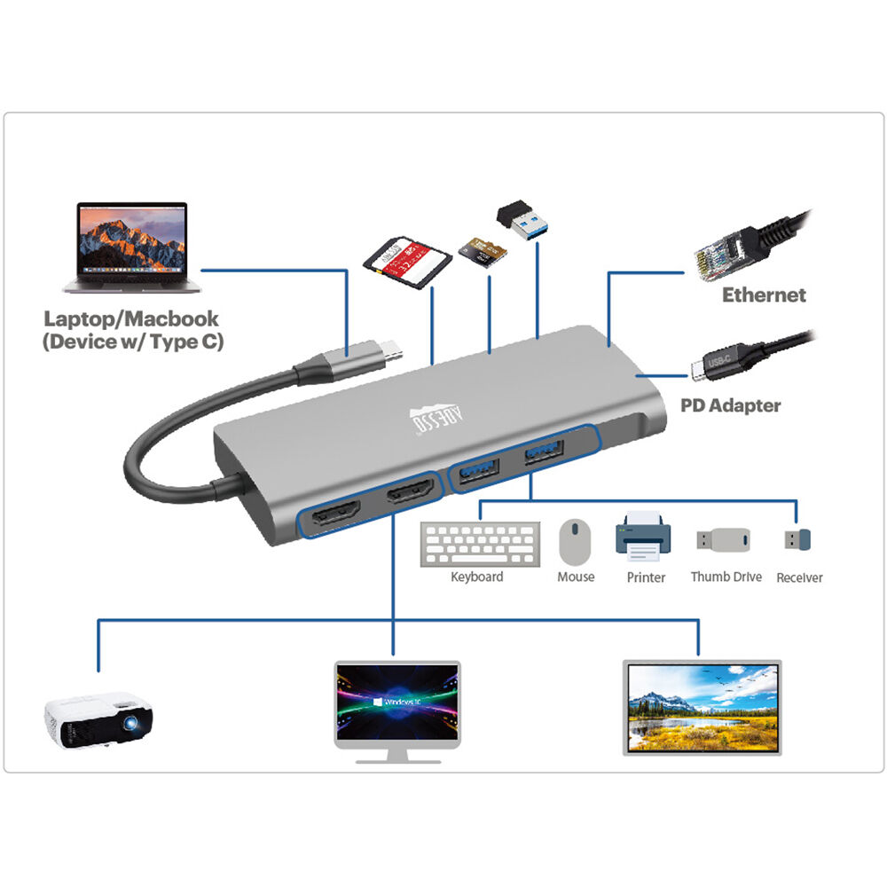 9 in 1 Multi-Port Docking Stat — view 11