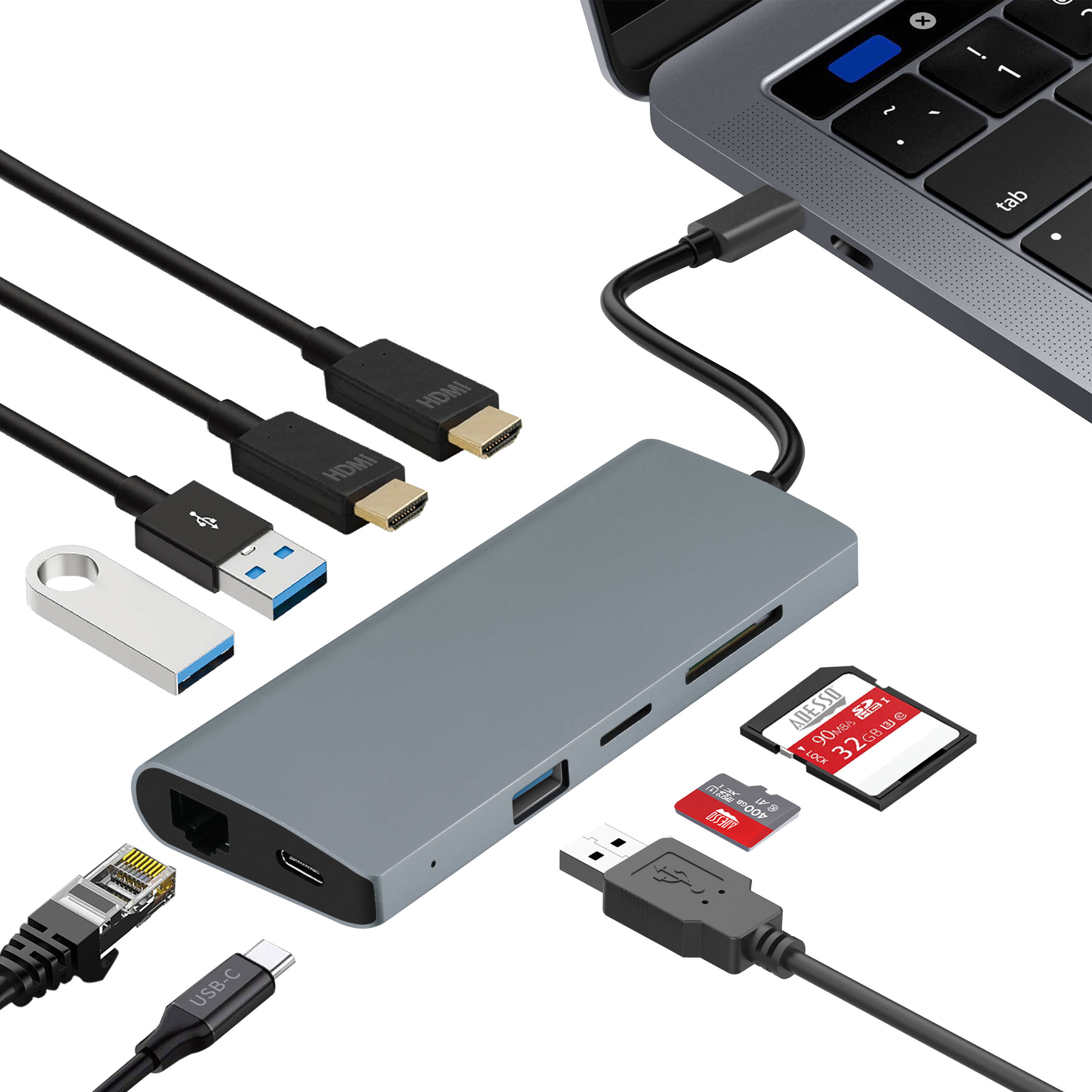 9 in 1 Multi-Port Docking Stat — view 8