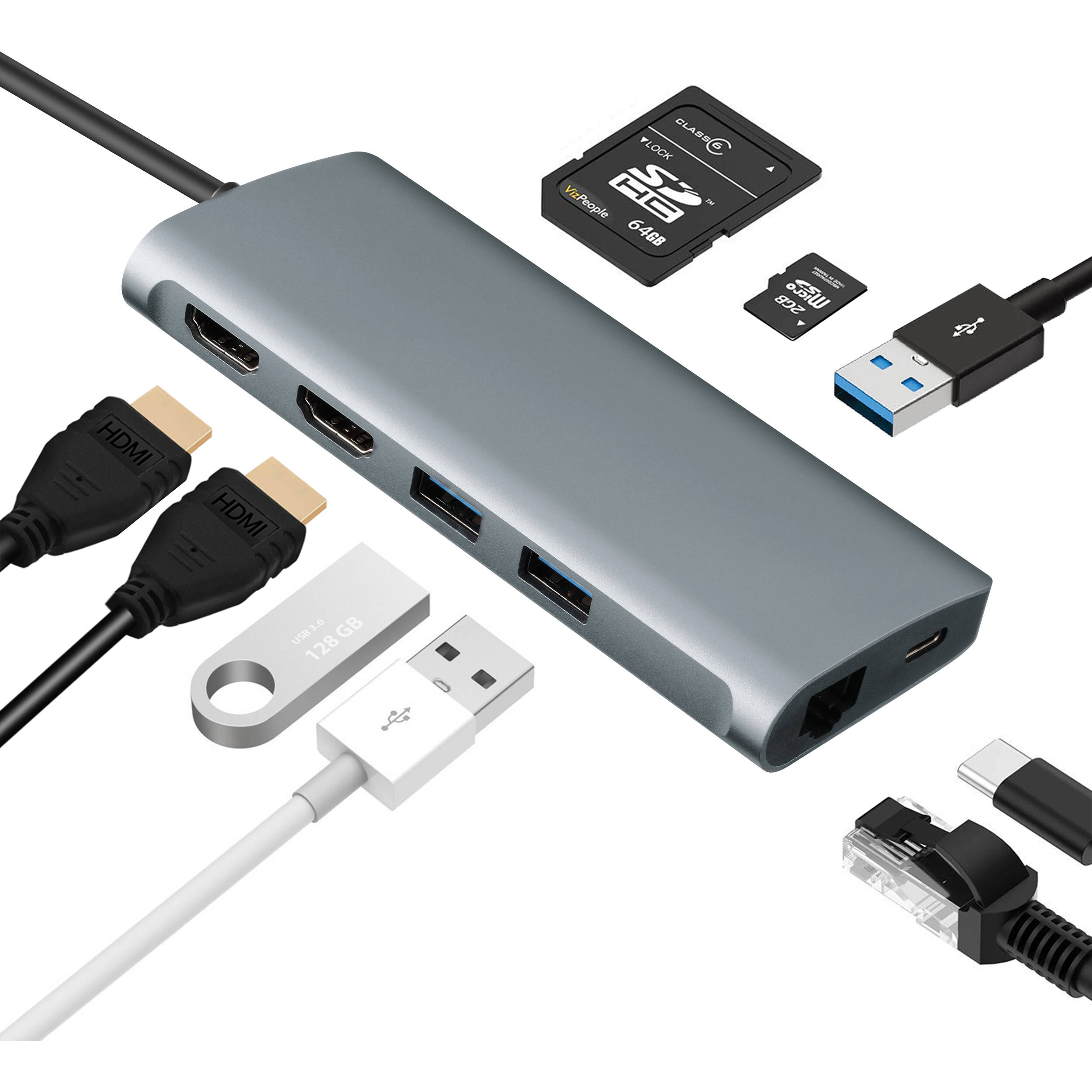 9 in 1 Multi-Port Docking Stat — view 9