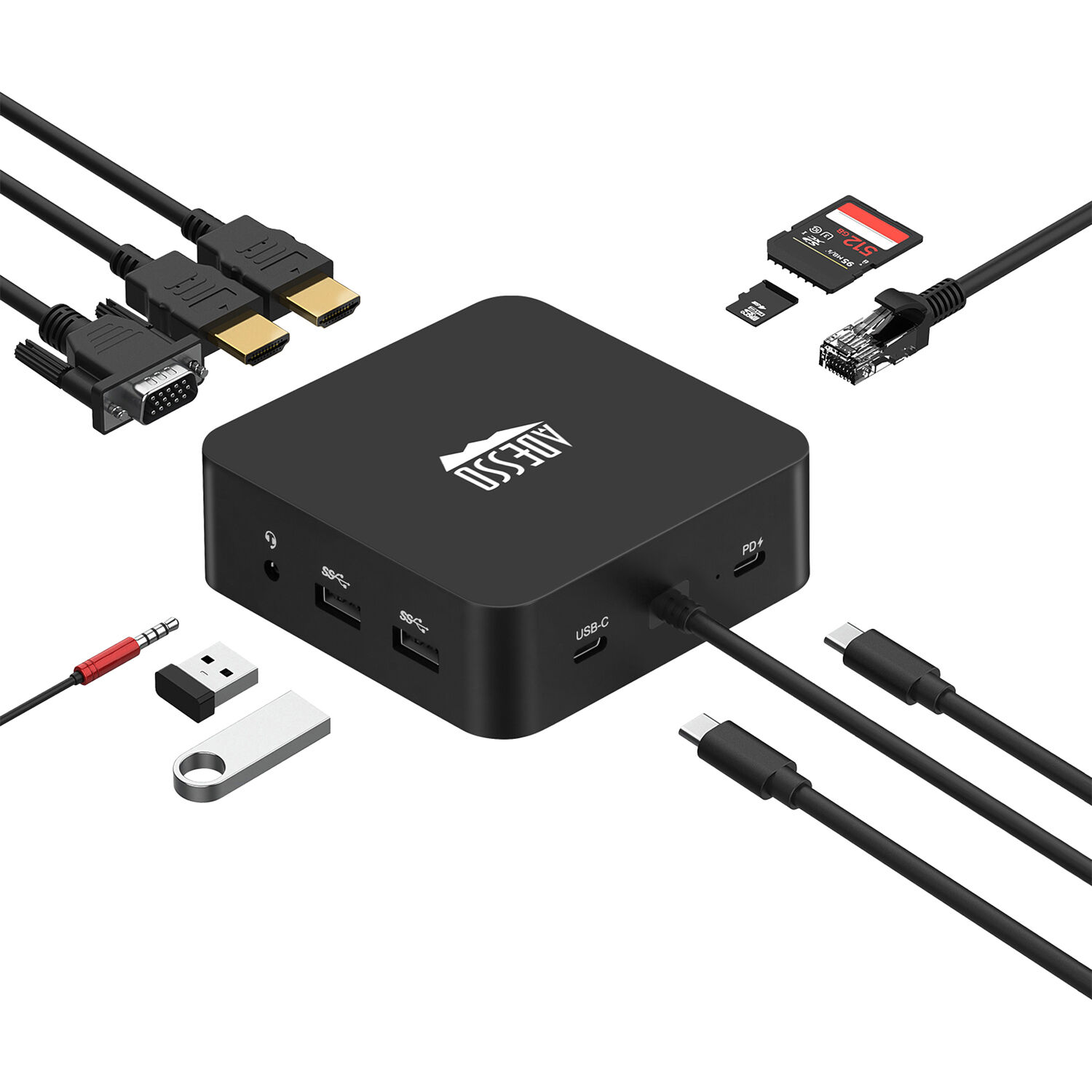 11 in 1 USB-C Docking Station — view 2