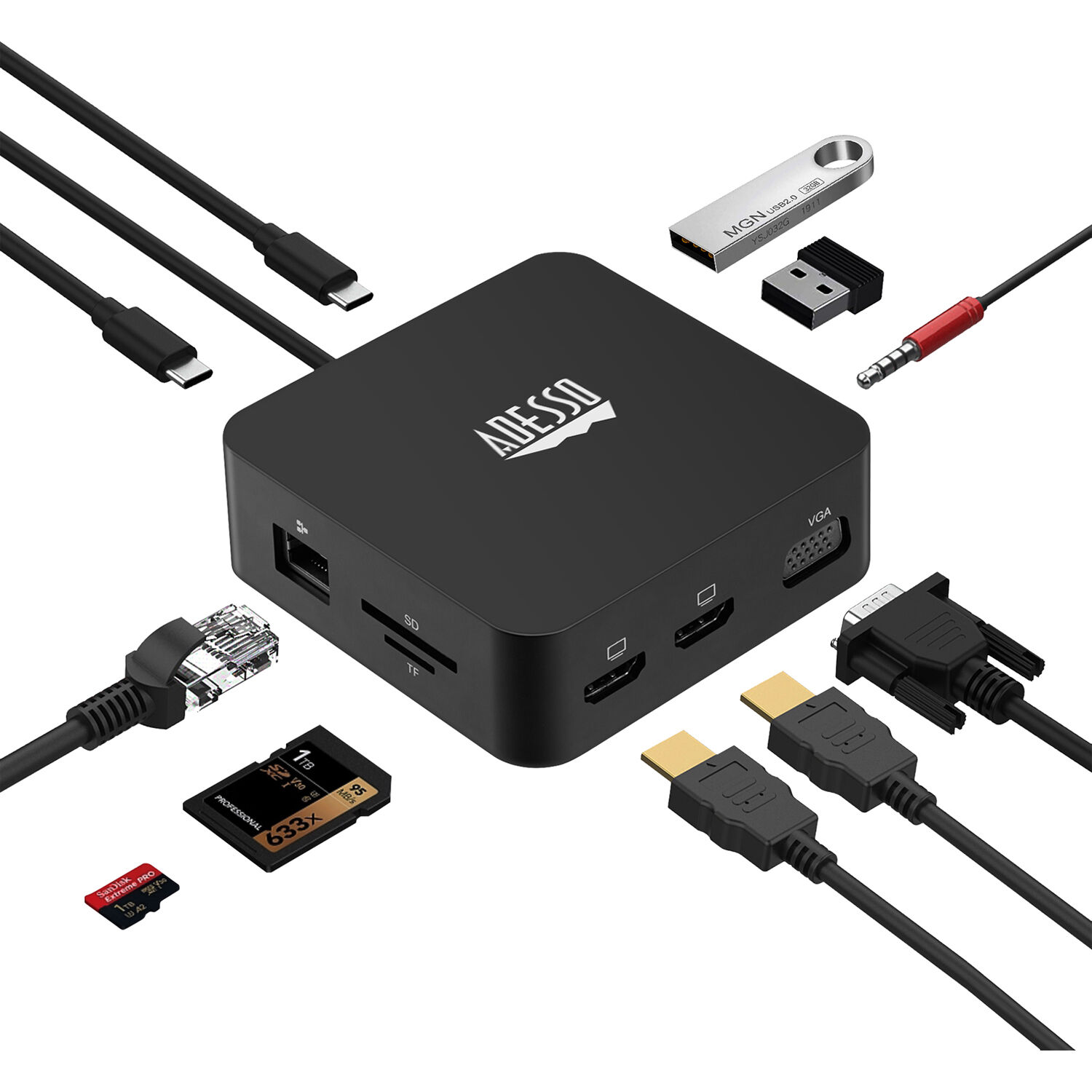 11 in 1 USB-C Docking Station — view 4
