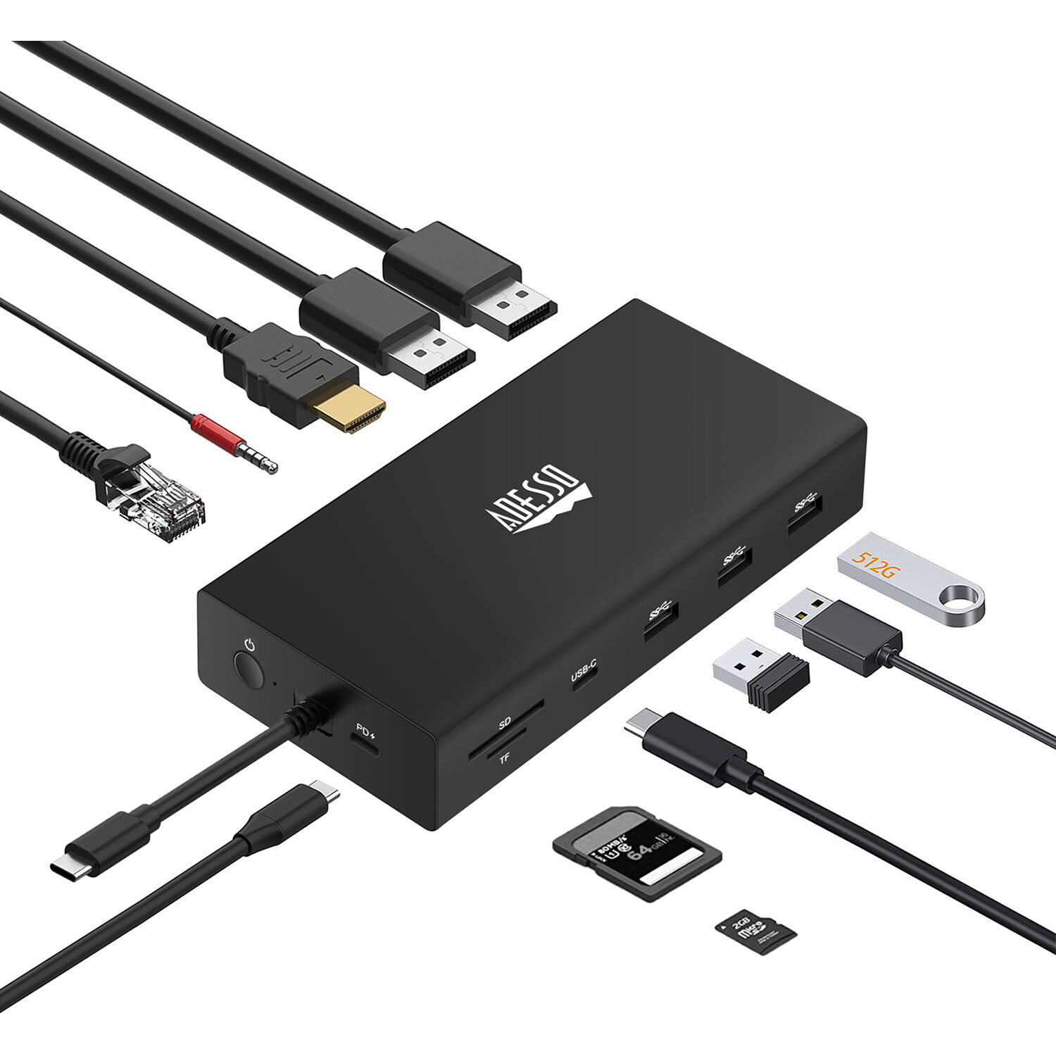 12-in-1 USB-C Docking Station — view 2