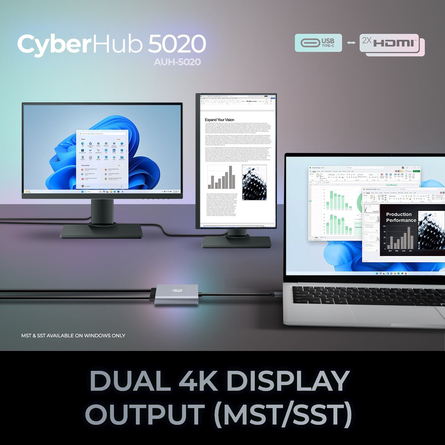 2 Port USBC to HDMI Adapter — view 9