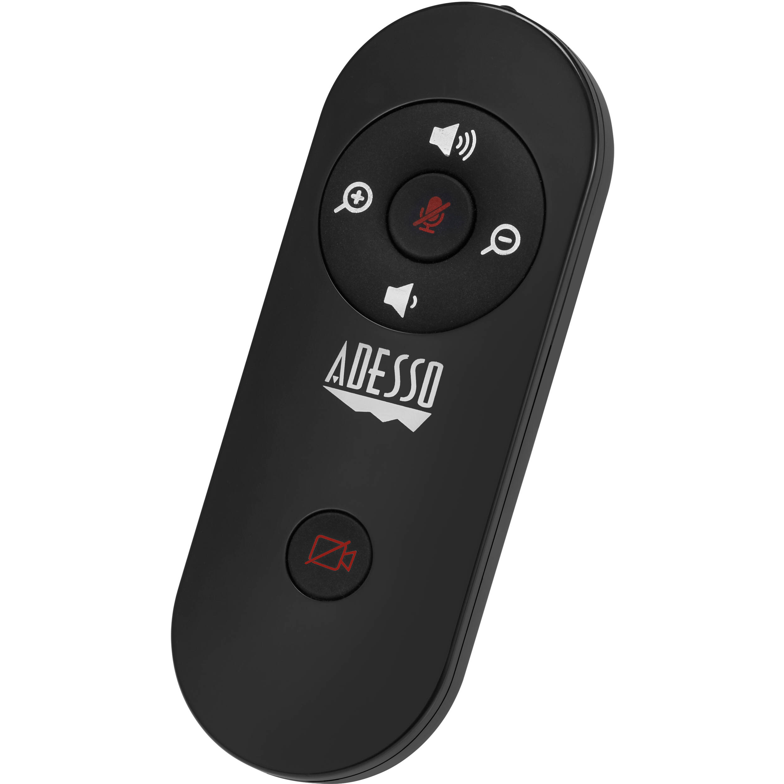 Adesso CyberTrack C100 4K Ultra HD conference webcam with 4X zoom and integrated microphones — view 5