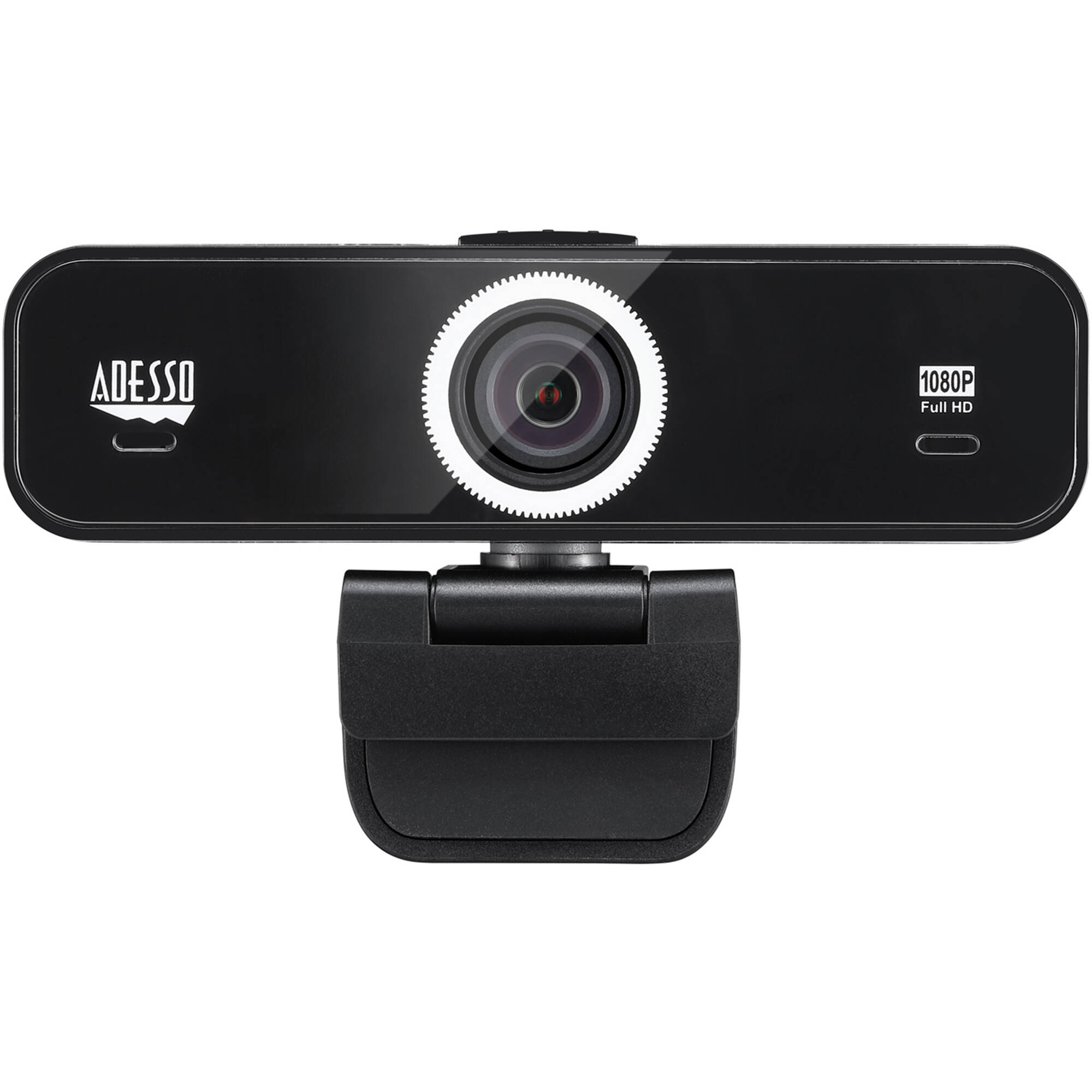 Adesso CyberTrack K1 1080p USB webcam with adjustable view angle and privacy shutter — view 2
