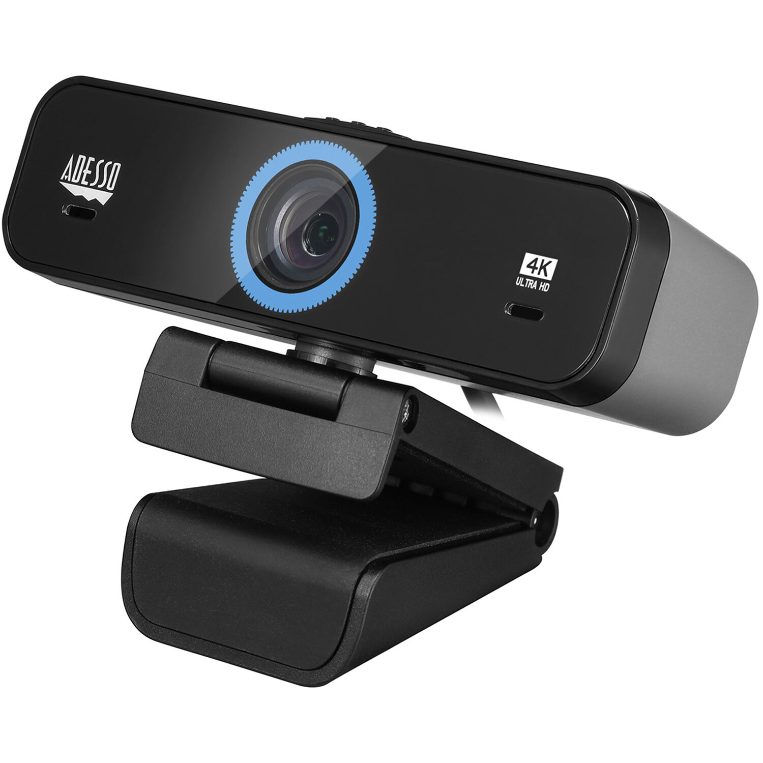 Adesso CyberTrack K4 4K Ultra HD USB webcam with adjustable view angle and privacy shutter — view 5