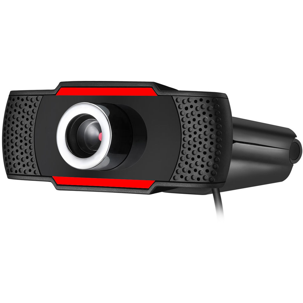 Adesso CyberTrack H3 720p HD webcam with built-in microphone and USB connectivity — view 4