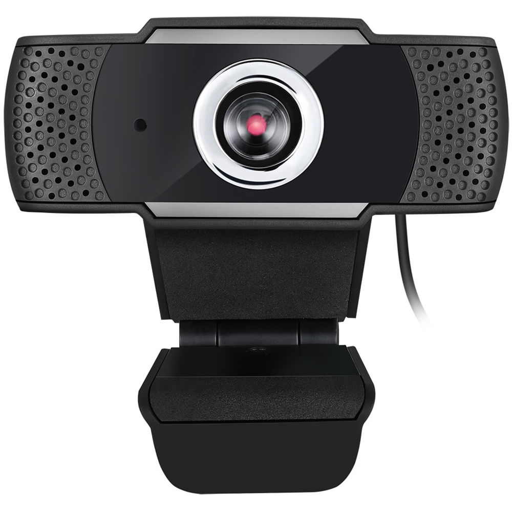 Adesso CyberTrack H4 1080p HD webcam with built-in microphone and USB connectivity — view 2