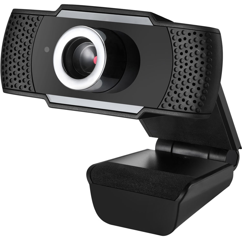 Adesso CyberTrack H4 1080p HD webcam with built-in microphone and USB connectivity — view 3