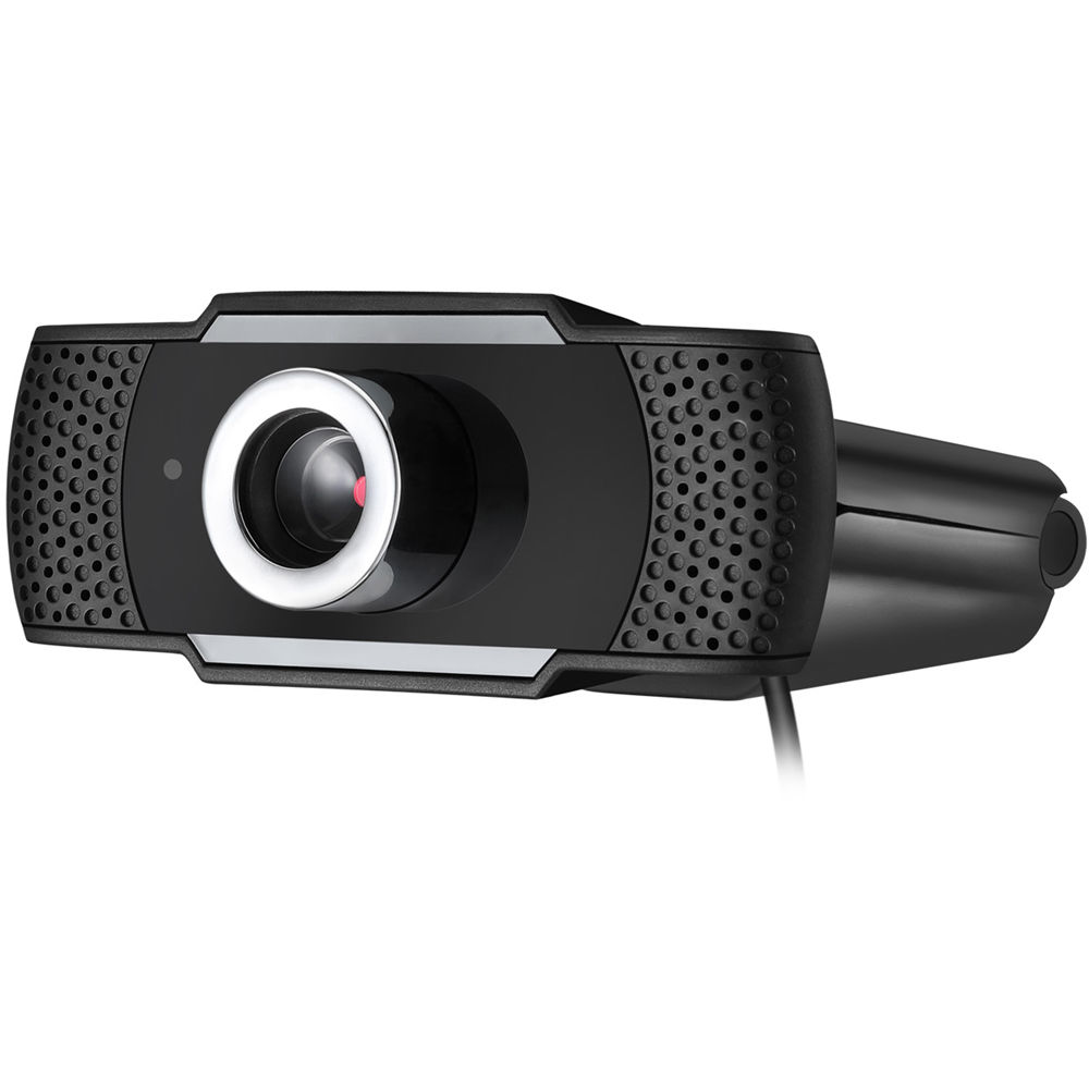 Adesso CyberTrack H4 1080p HD webcam with built-in microphone and USB connectivity — view 4