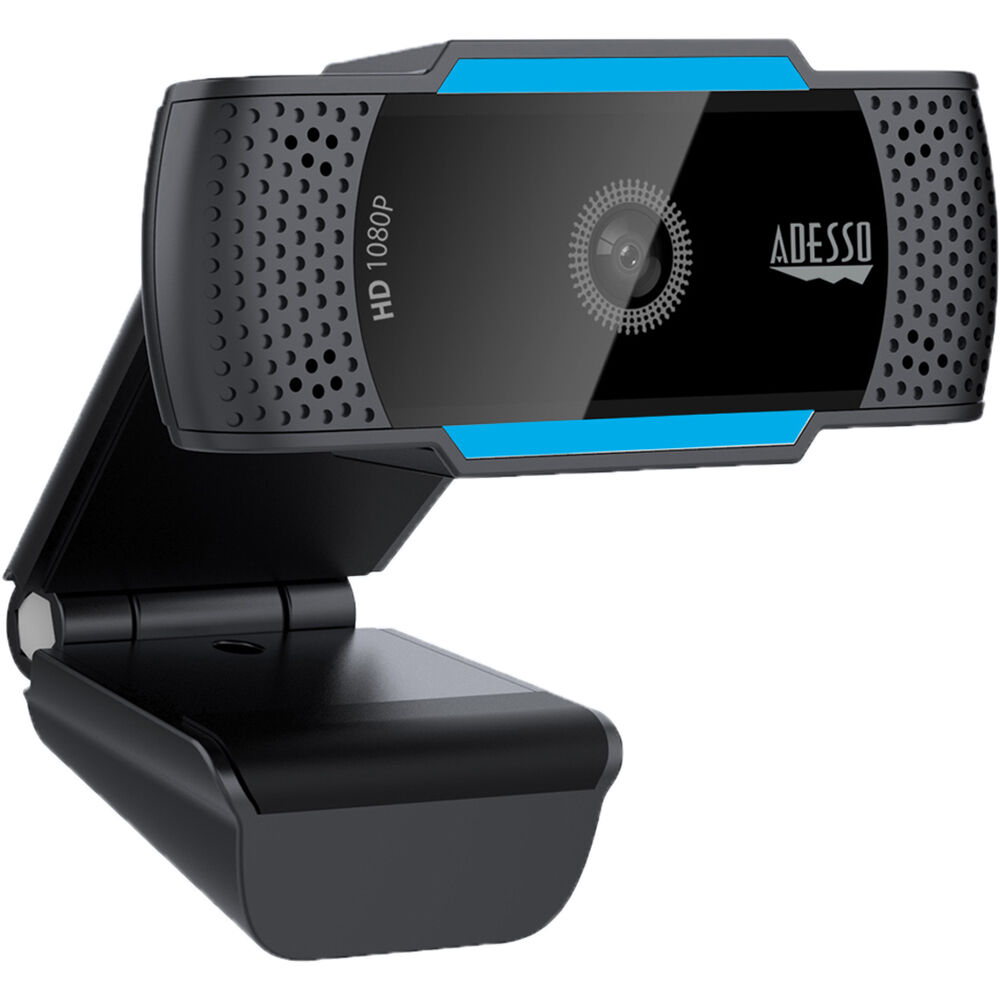 Adesso CYBERTRACKH5 1080p HD webcam with 2.0 megapixel sensor — view 2