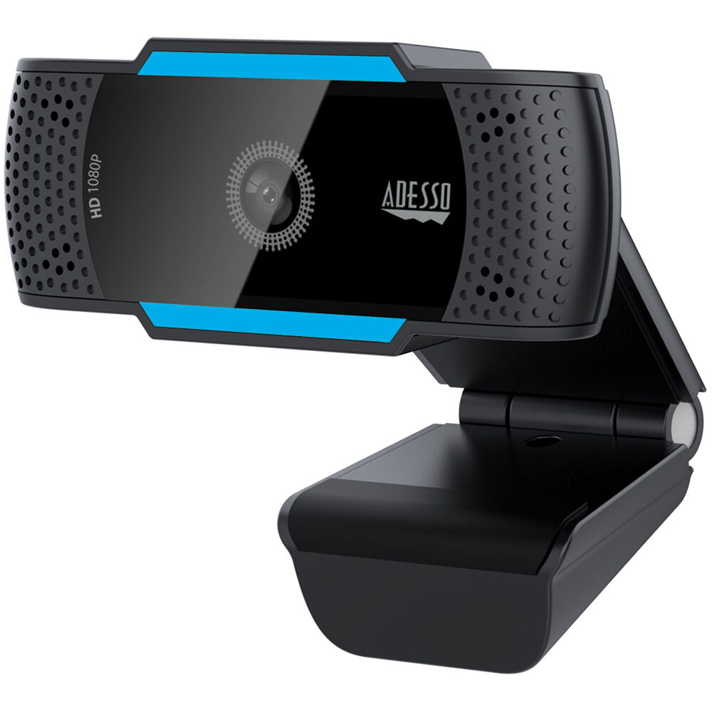 Adesso CYBERTRACKH5 1080p HD webcam with 2.0 megapixel sensor — view 3