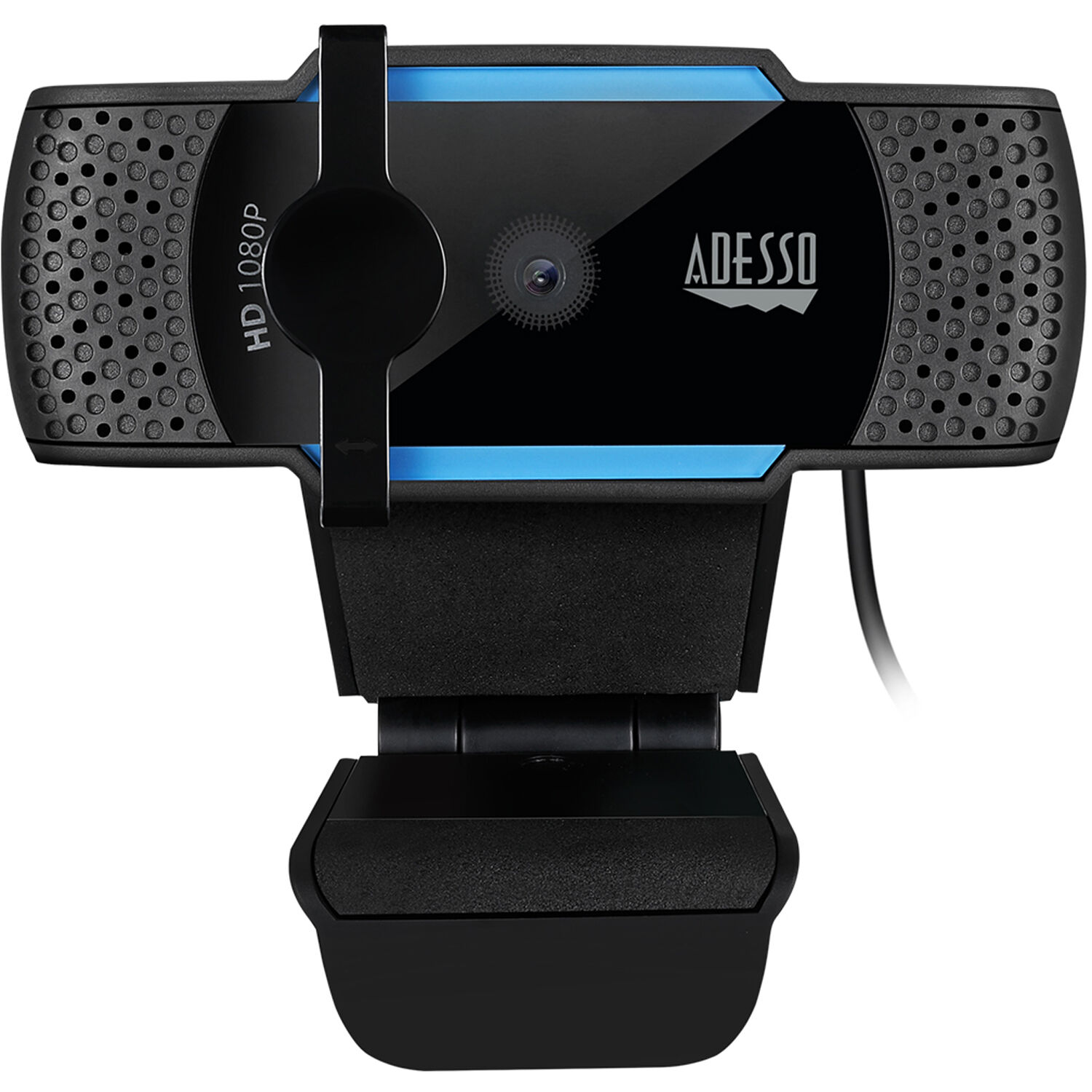 Adesso CyberTrack H5 1080p USB webcam with auto-focus for business video calls — view 4