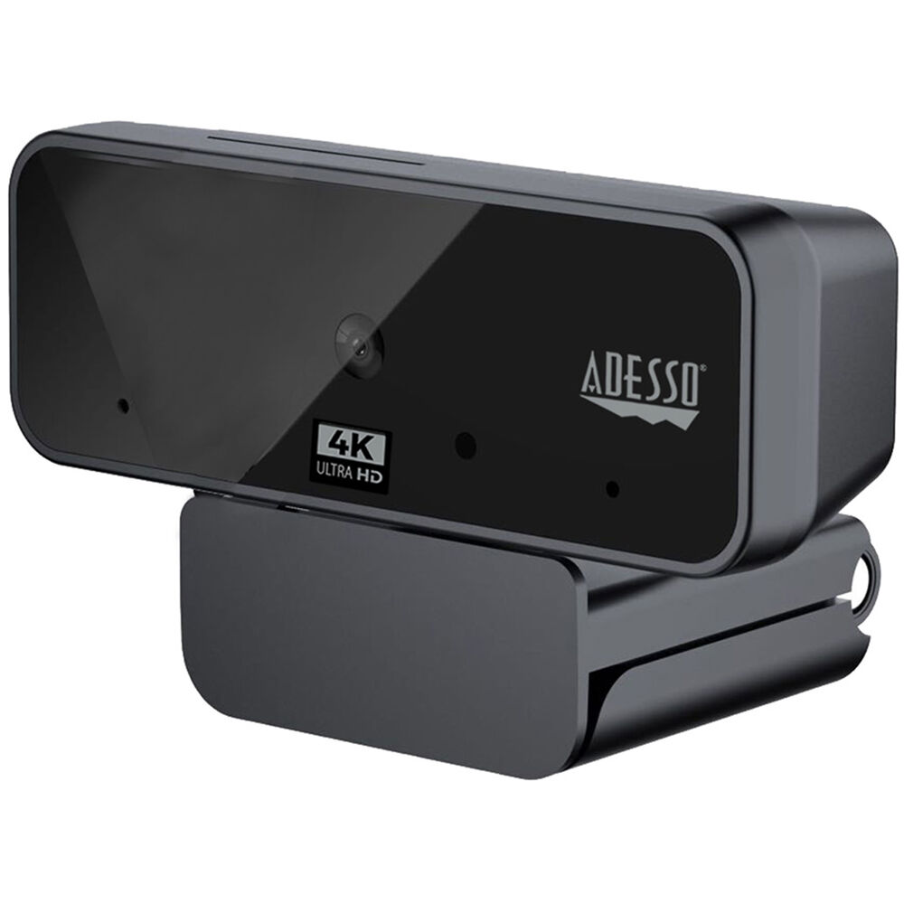 Adesso CYBERTRACKH6 4K webcam with 8.0 megapixel CMOS sensor for professional video capture — view 3