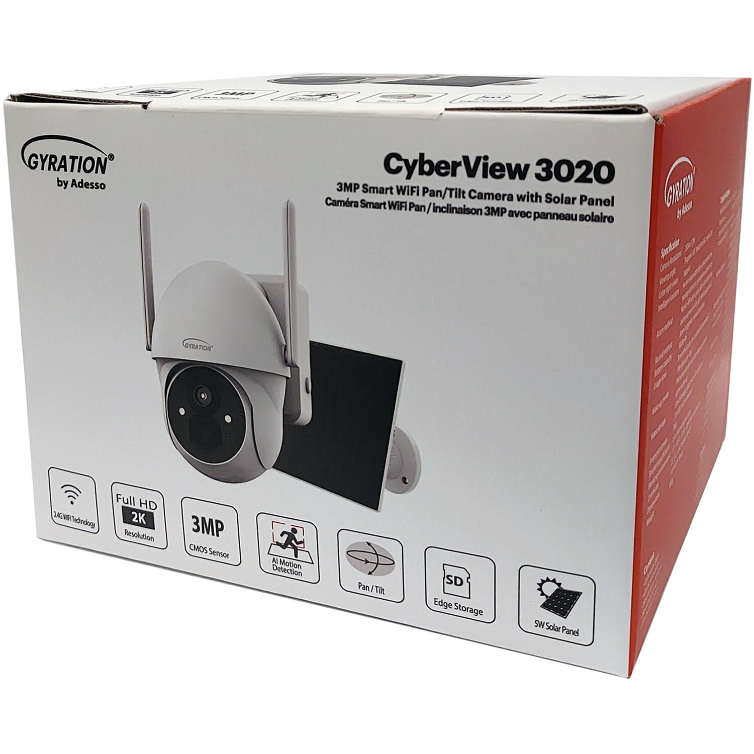 3MP Pan Tilt Security Camera — view 11