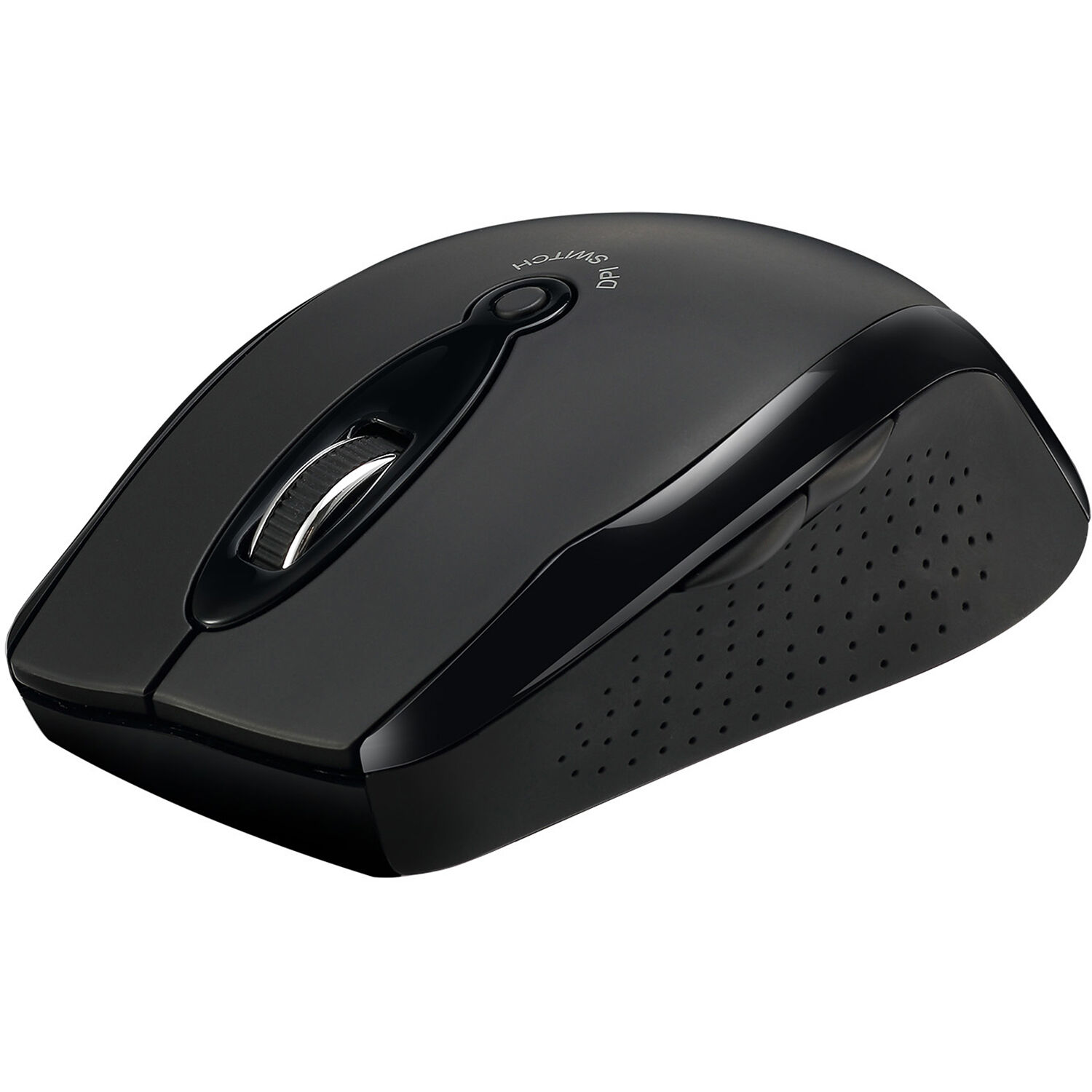 Adesso wireless ergonomic desktop mouse with optical sensor and DPI selector — view 4